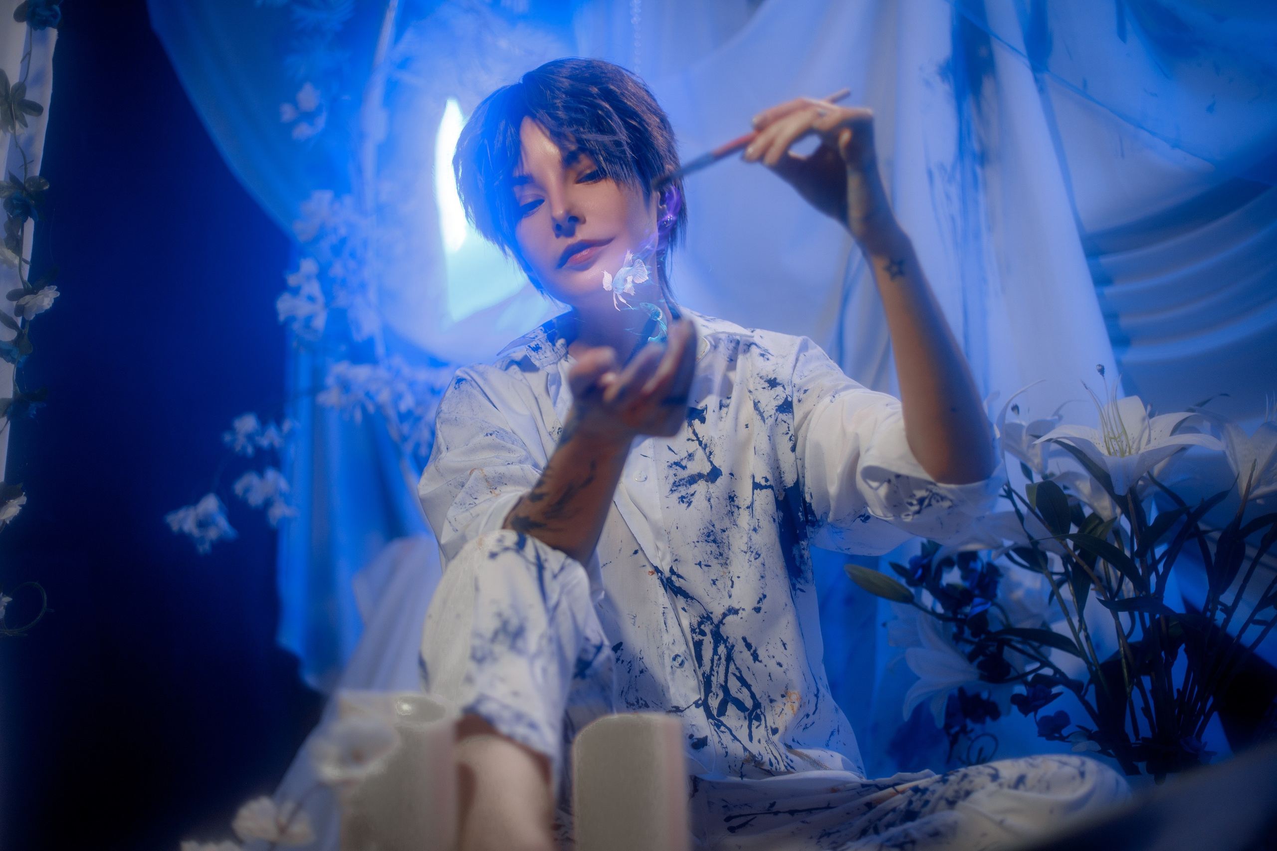 Love & Deepspace: RAFAYEL [paint]. Polaroud love