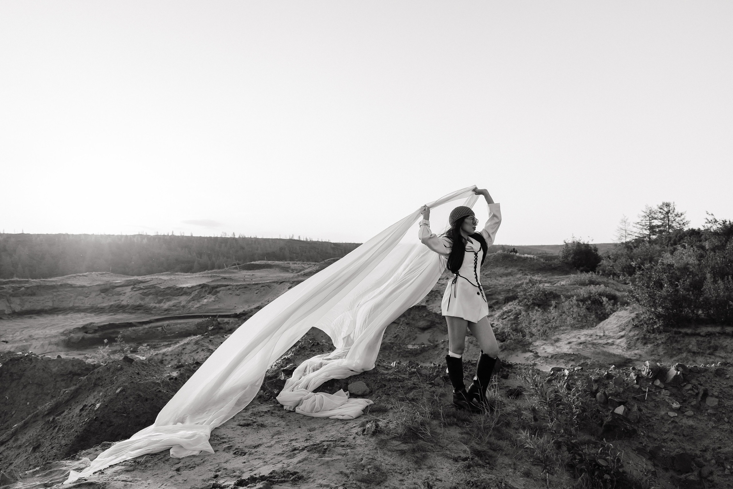 Творческий проект на природе. Фотограф Норильск, Москва