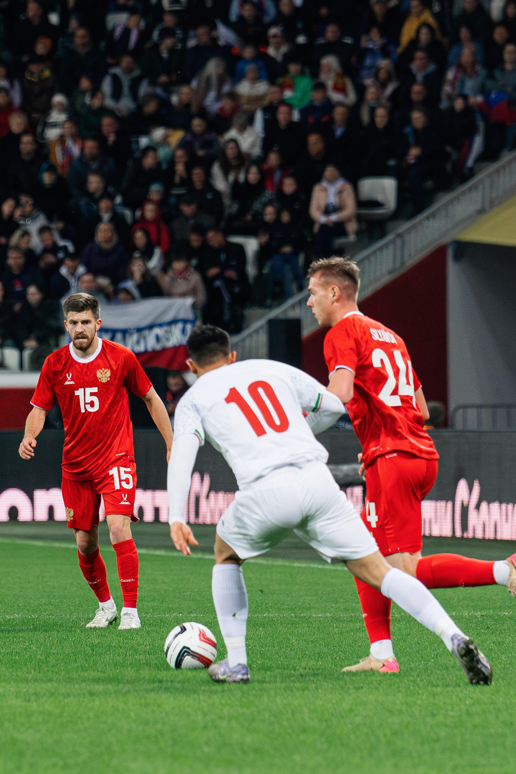 Матч Россия — Иран 2025. Фотограф в Волгограде Виталий Самойлов