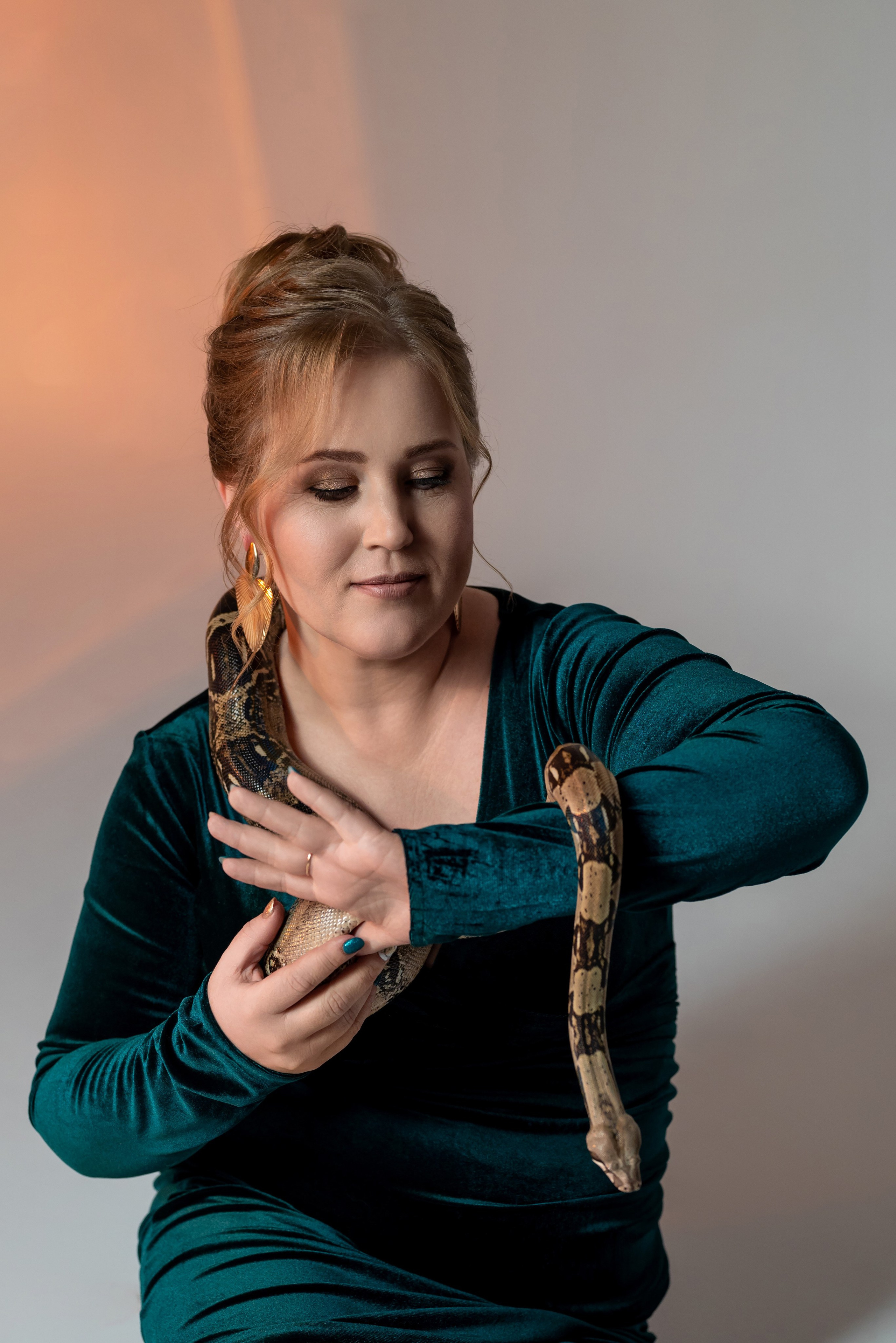 Фотопроект со змеёй 2025 г. Фотограф в городе Салават