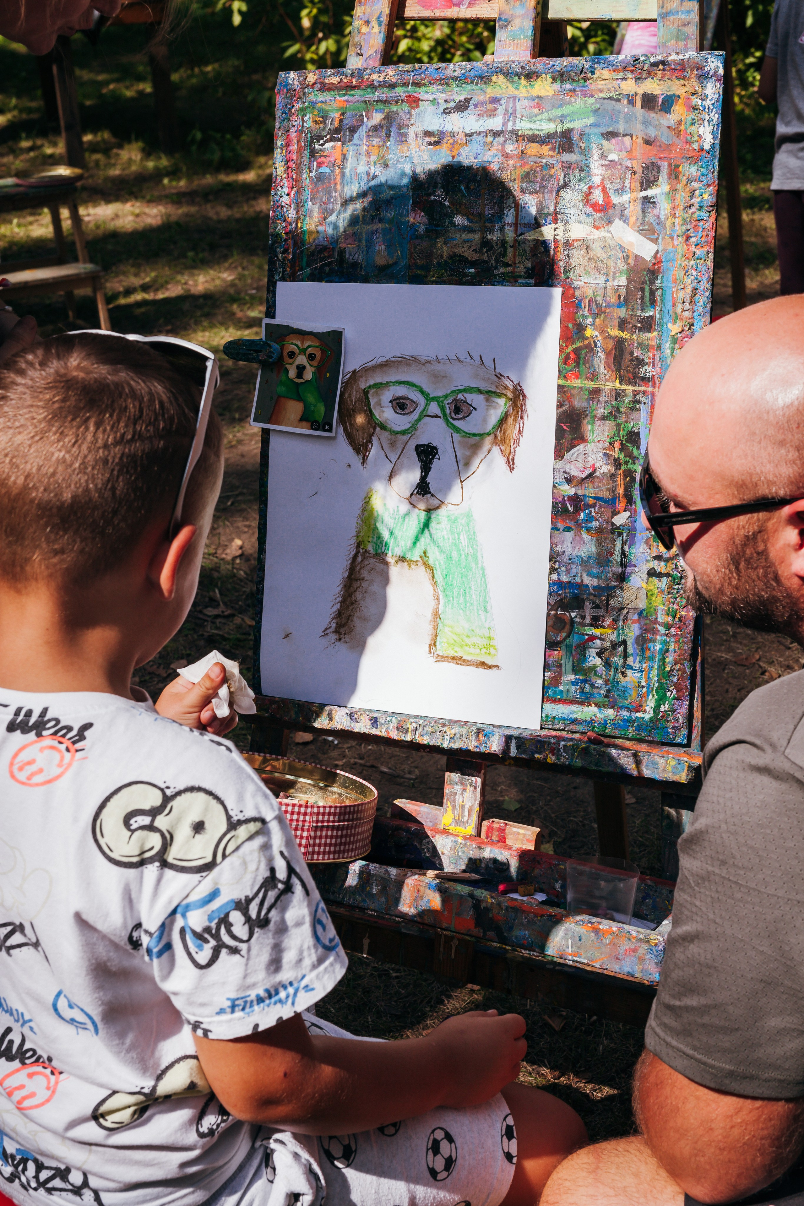 Фестиваль «Бэйбиум» ботанический сад. Портретный и семейный фотограф в Минске