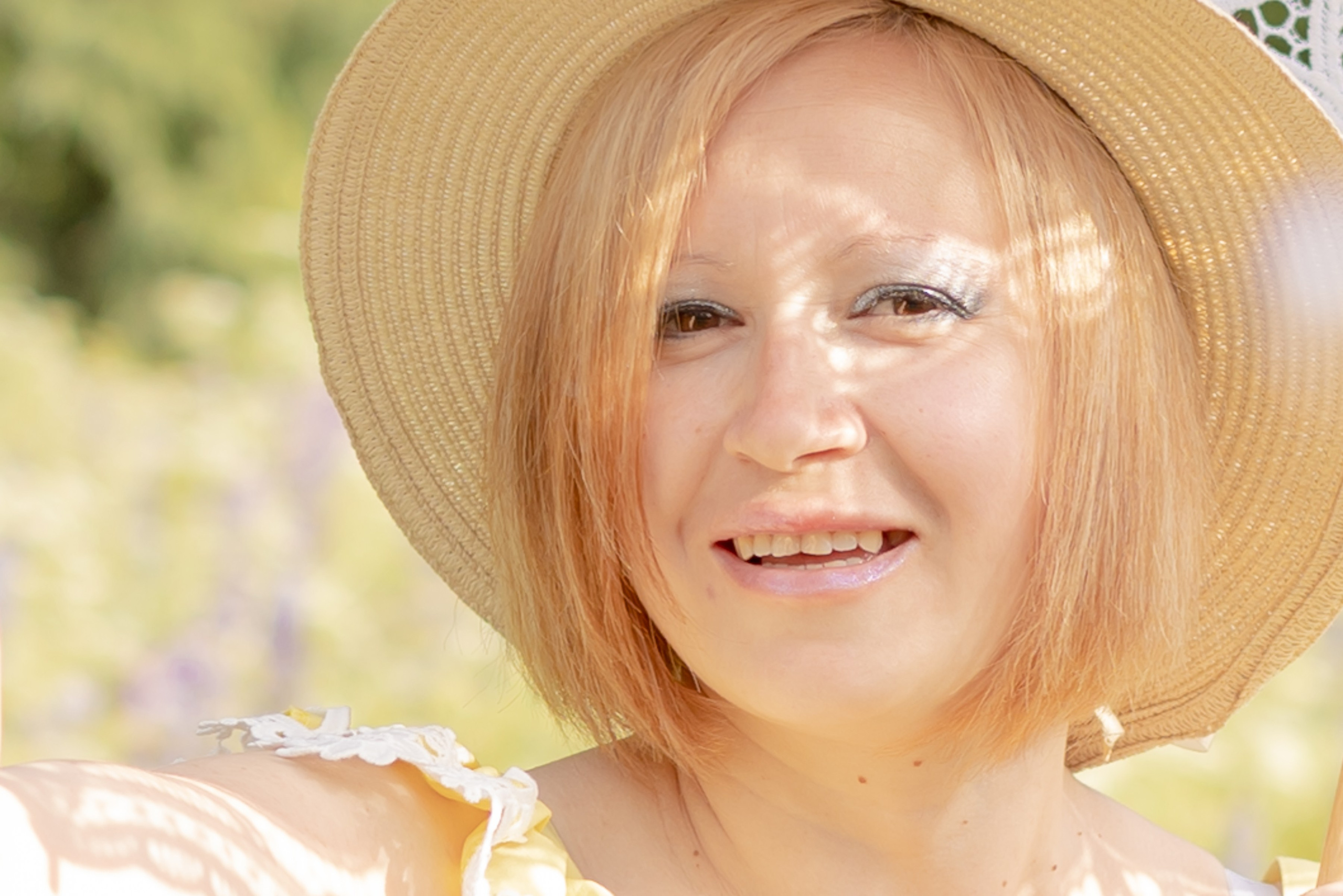 Фотосъемка в люпинах