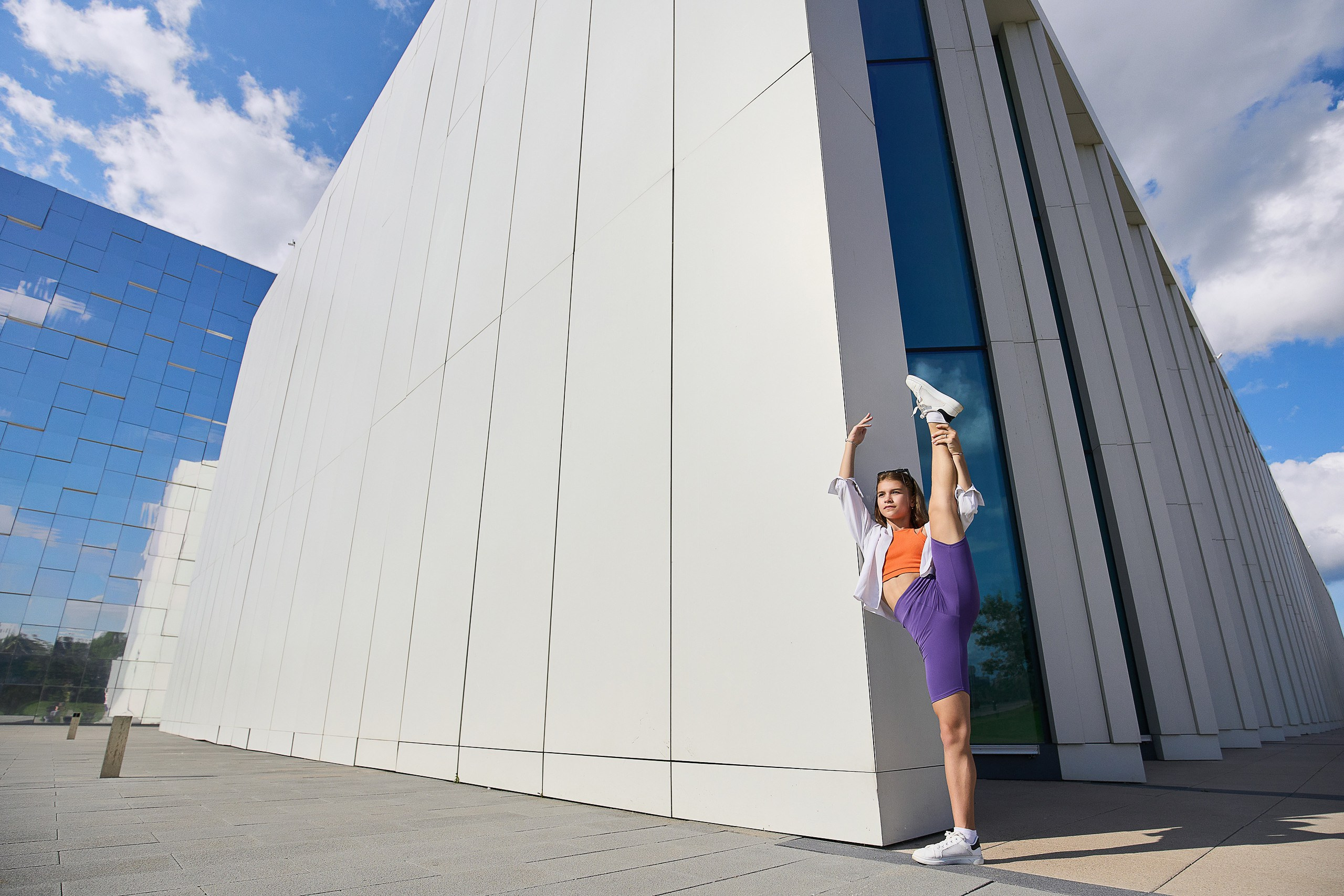 Спортивная фотосессия гимнасток и танцоров в Заволжье. Фотограф в Заволжье Алексей Шабалин