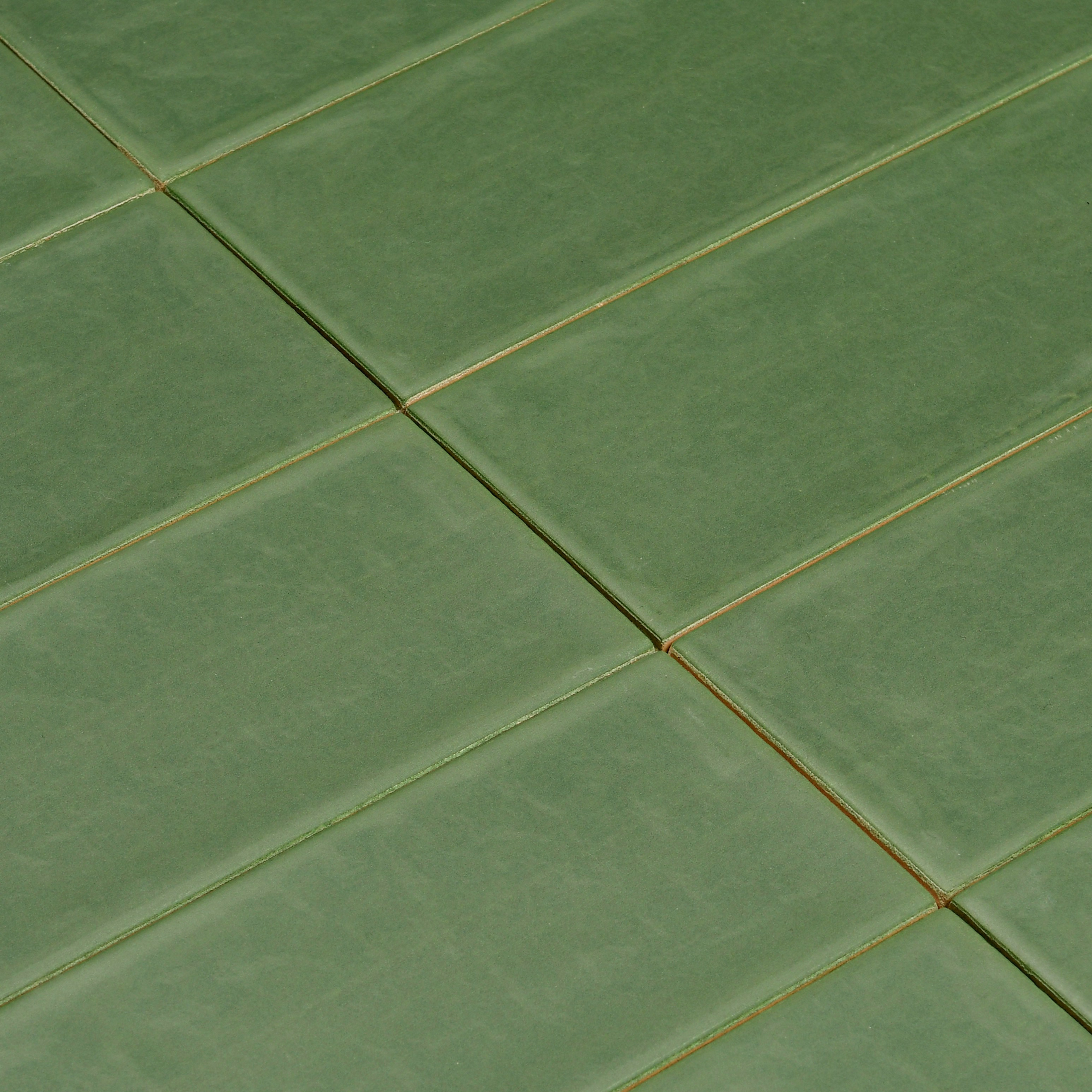 Кафельная плитка зеленая