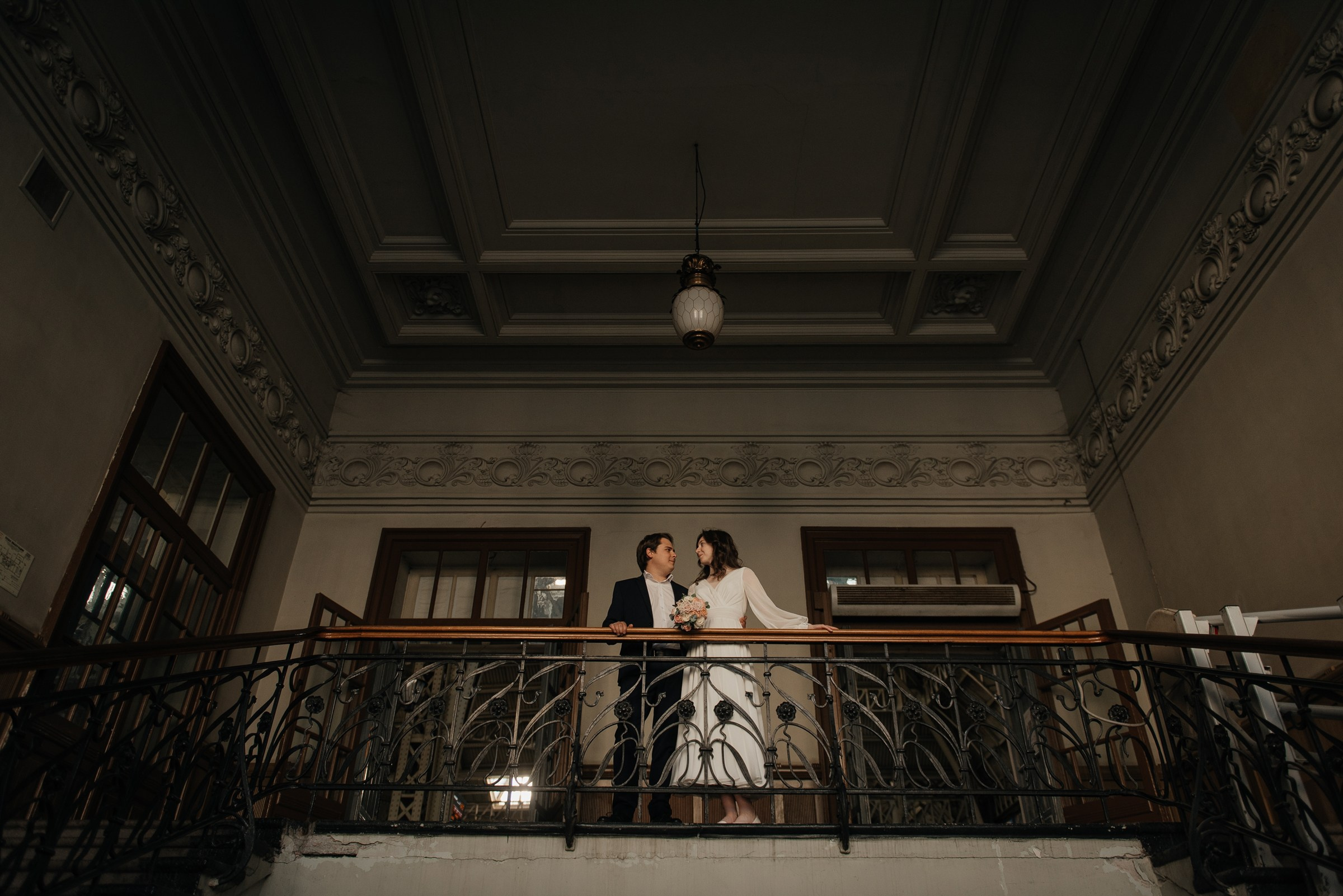 свадебная фотосессия в Витебском вокзале