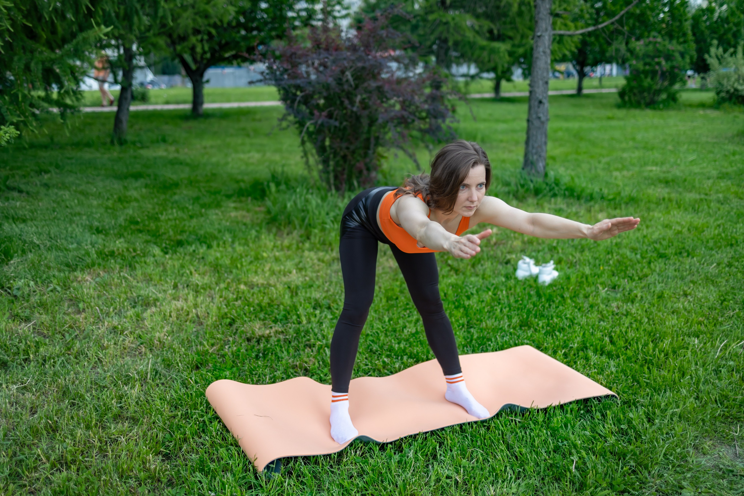 Спортивная фотосессия с хула хупом и йога, пилатес. Репортажный, семейный и студийный фотограф в Москве Демин Алексей