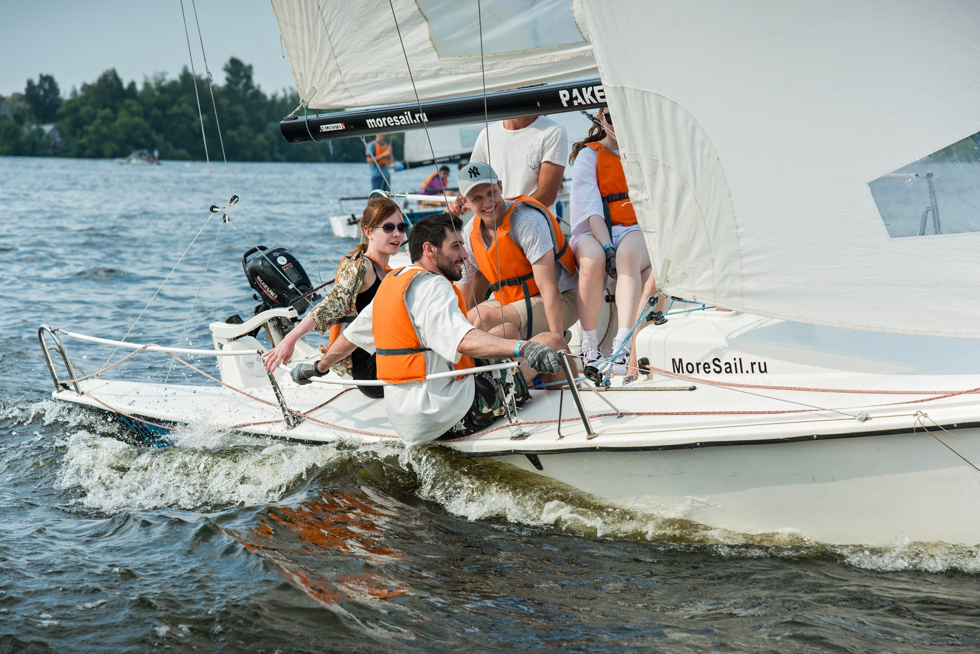 Парусная регата. Anzhina1.wfolio.pro