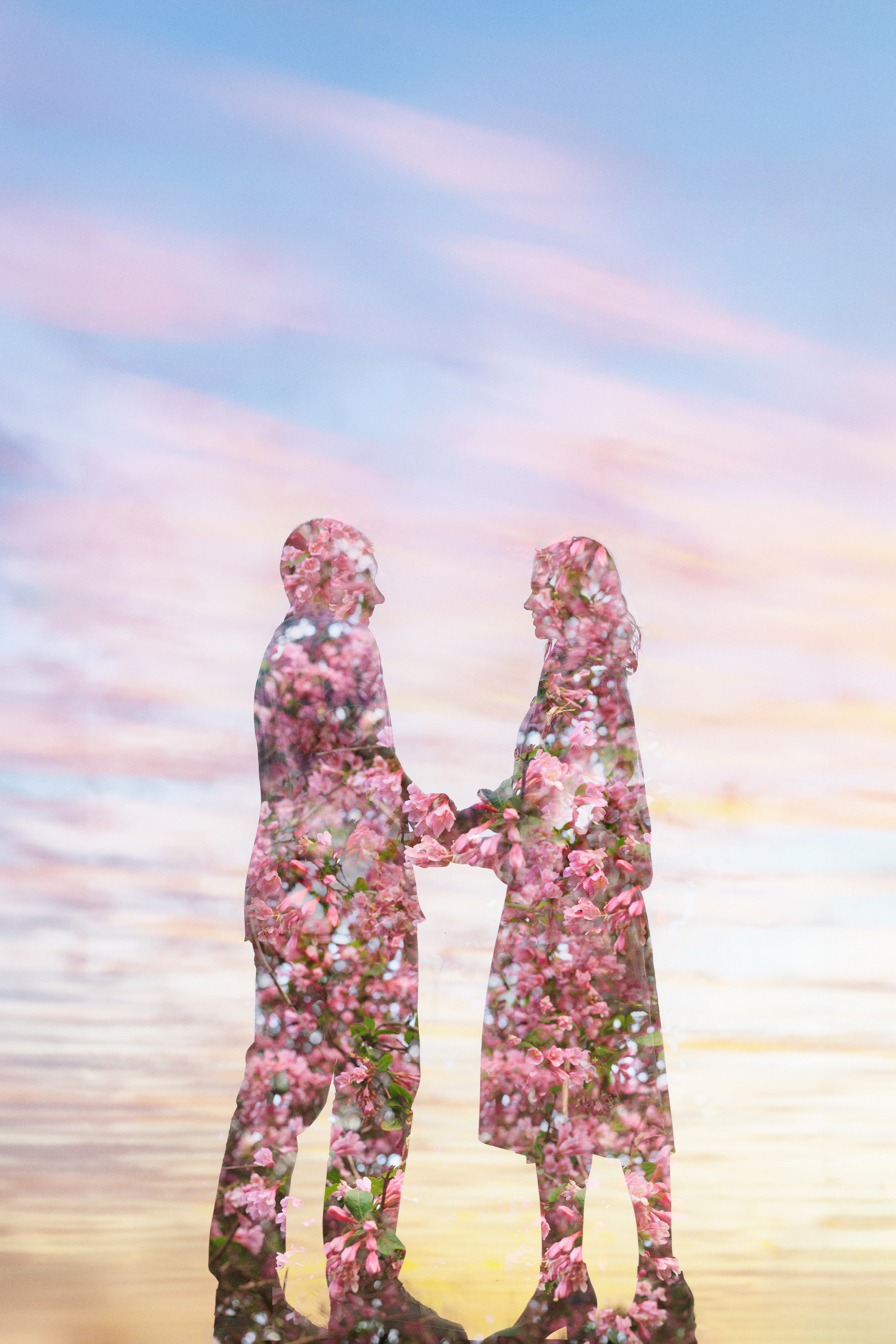 мультиэкспозиция в цветении 