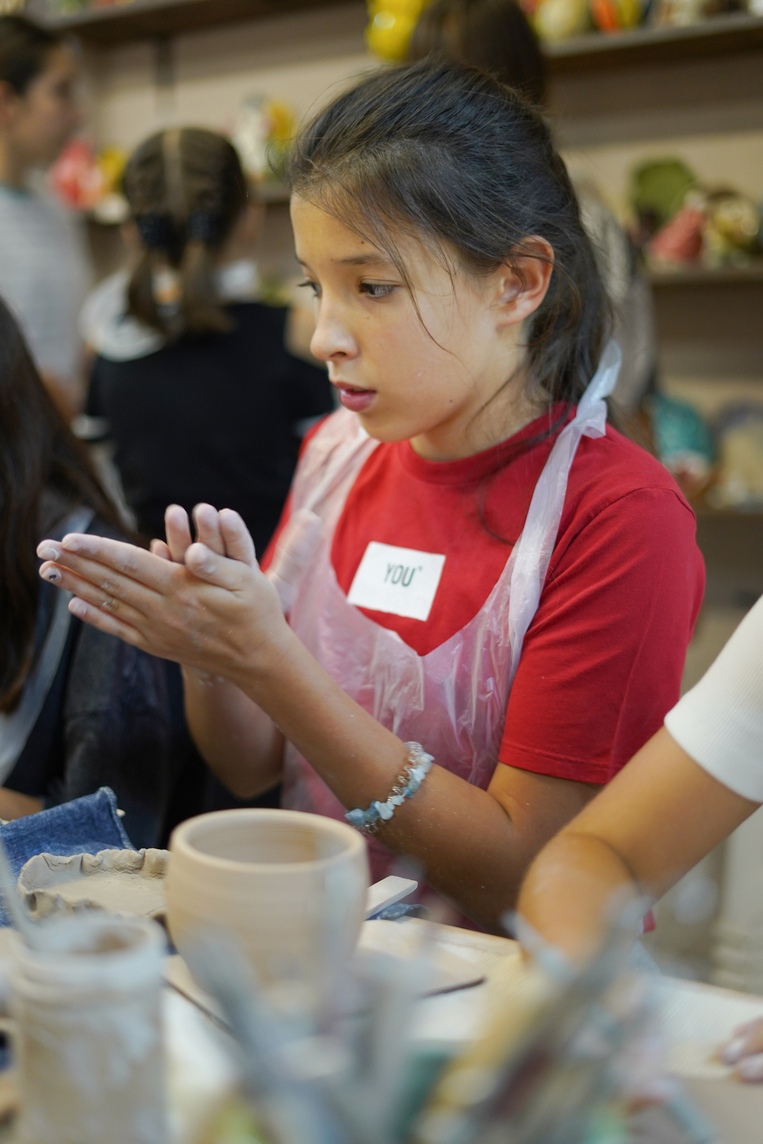 Сьемка в гончарной мастерской. Главная