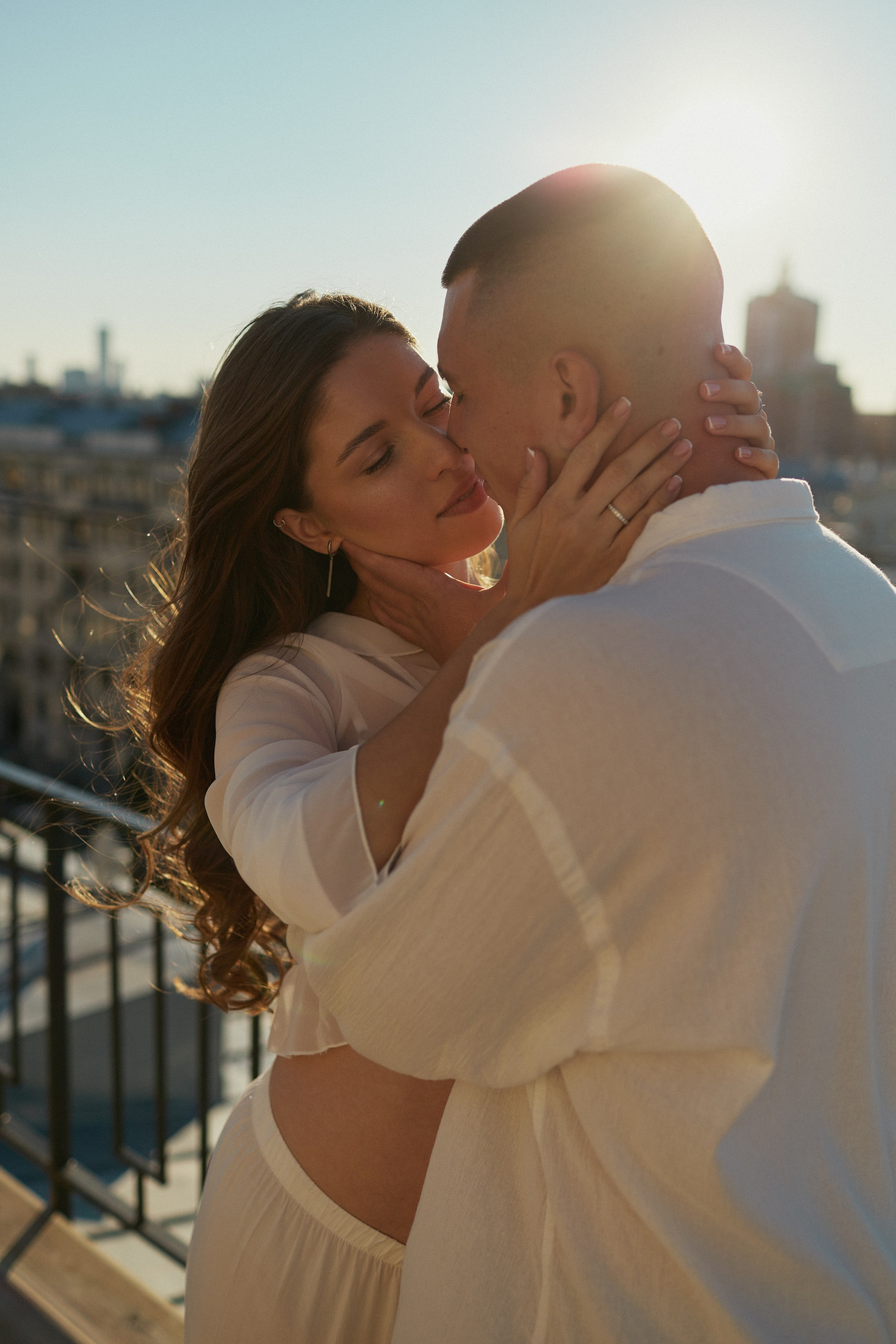 Любовь на крыше. Свадебный фотограф Москва Татьяна Кундельчук