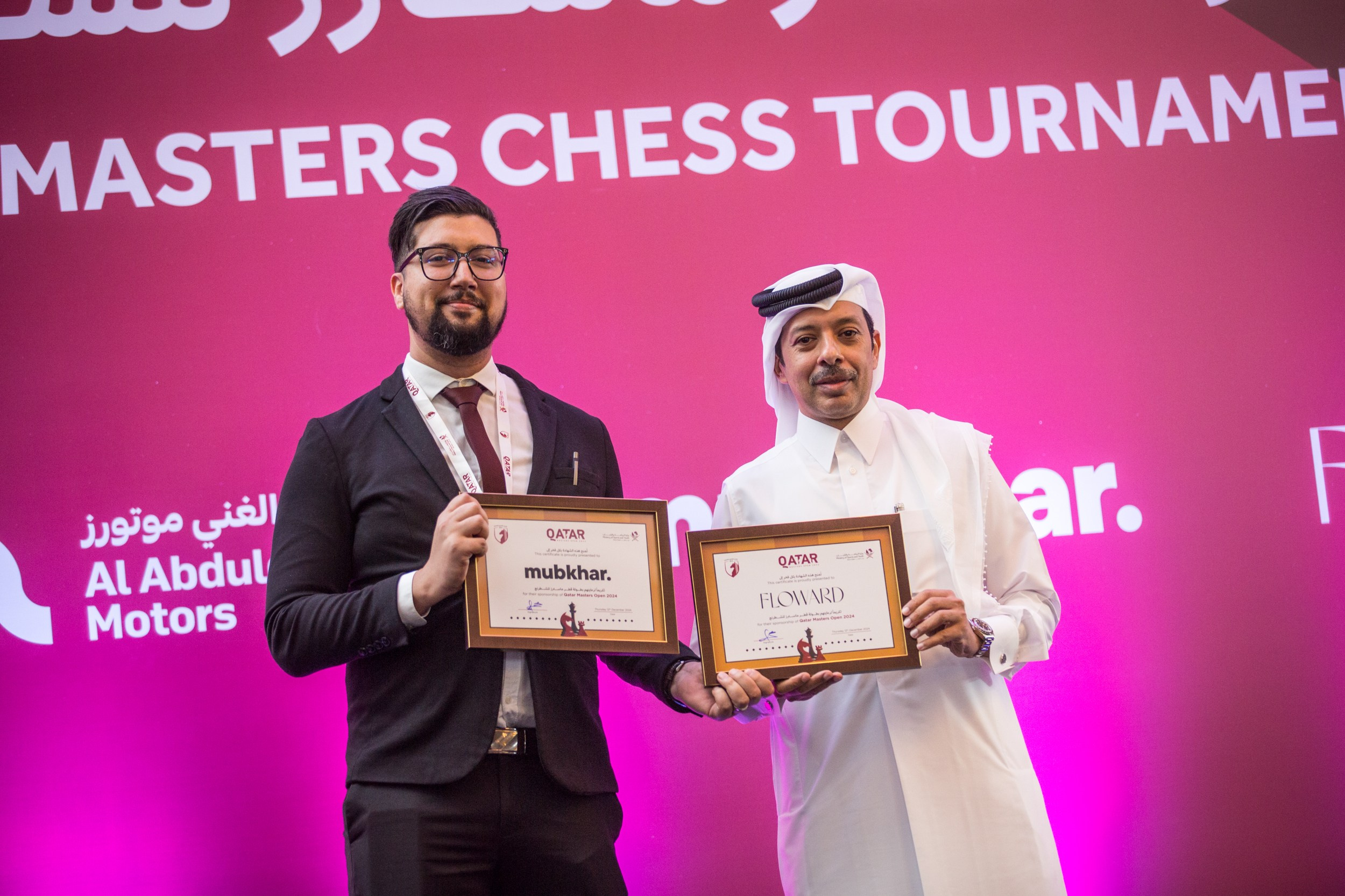 2024.12.12 Qatar Masters Open 2024 — Closing Ceremony. Фотограф Анна Штурман (репортажная съёмка любых событий и мероприятий) Anna Shtourman photographer