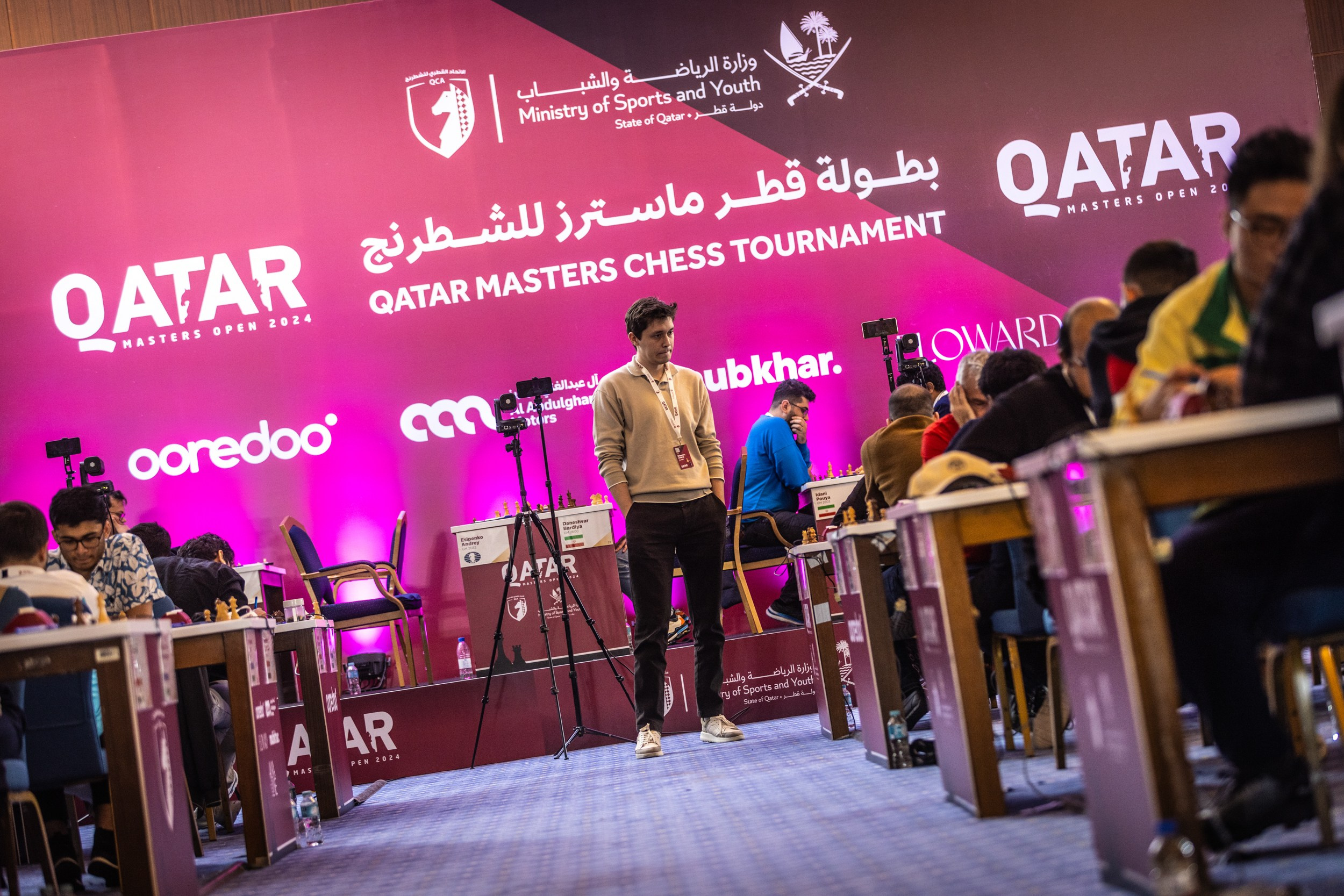 2024.12.07 Qatar Masters Open 2024 — Round5. Фотограф Анна Штурман (репортажная съёмка любых событий и мероприятий) Anna Shtourman photographer