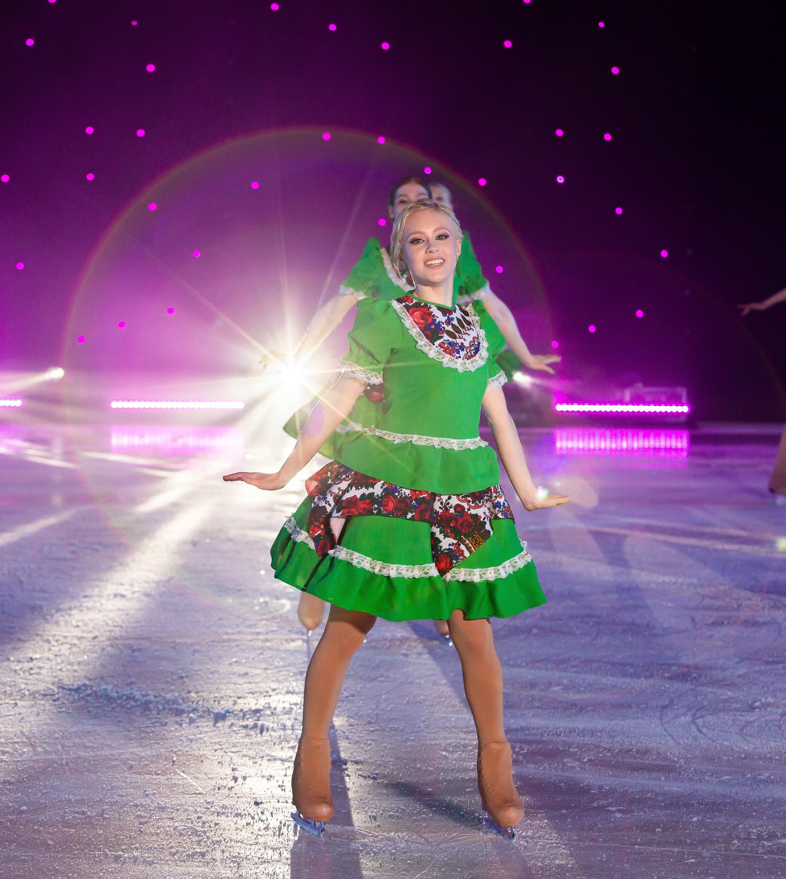 Отчетный концерт. Детский театр на льду «АЛЕКО» 47 сезон. Май 2024 г. Репортажный фотограф в Москве