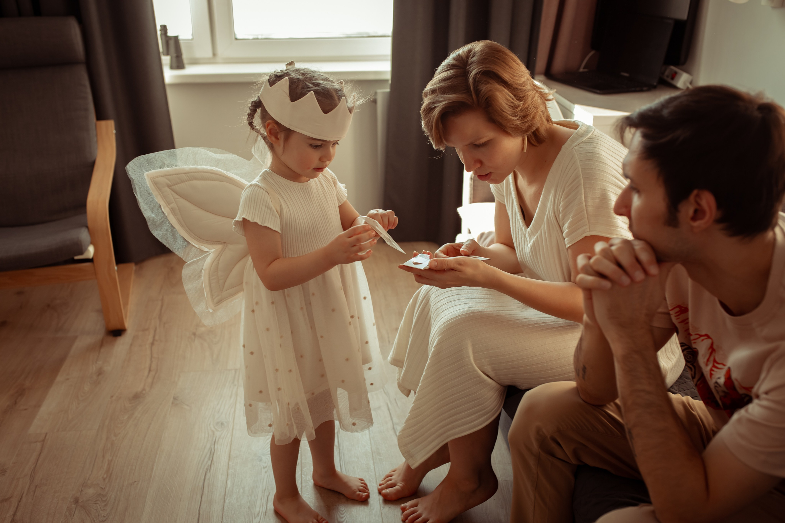 Александра, Максим, Евгений и Ксюша. Семейный и детский фотограф в Москве Дорогова Екатерина