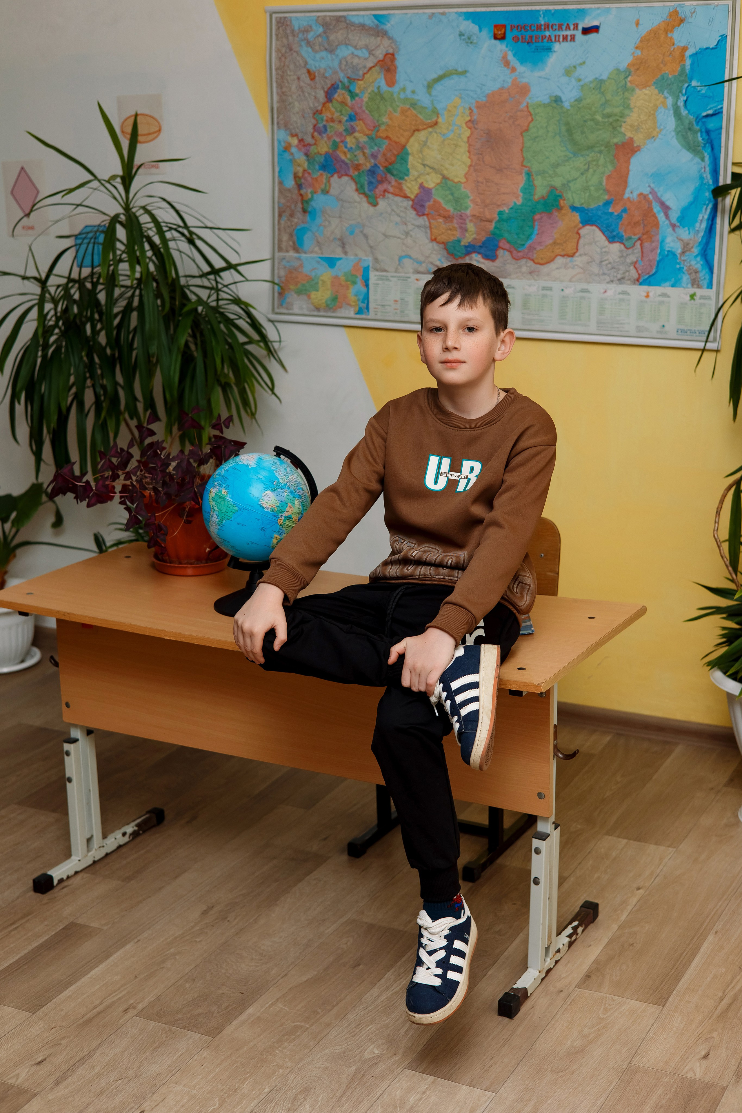 4 класс с. Барабаш. Фотограф Любовь Корниенко, Примоский край