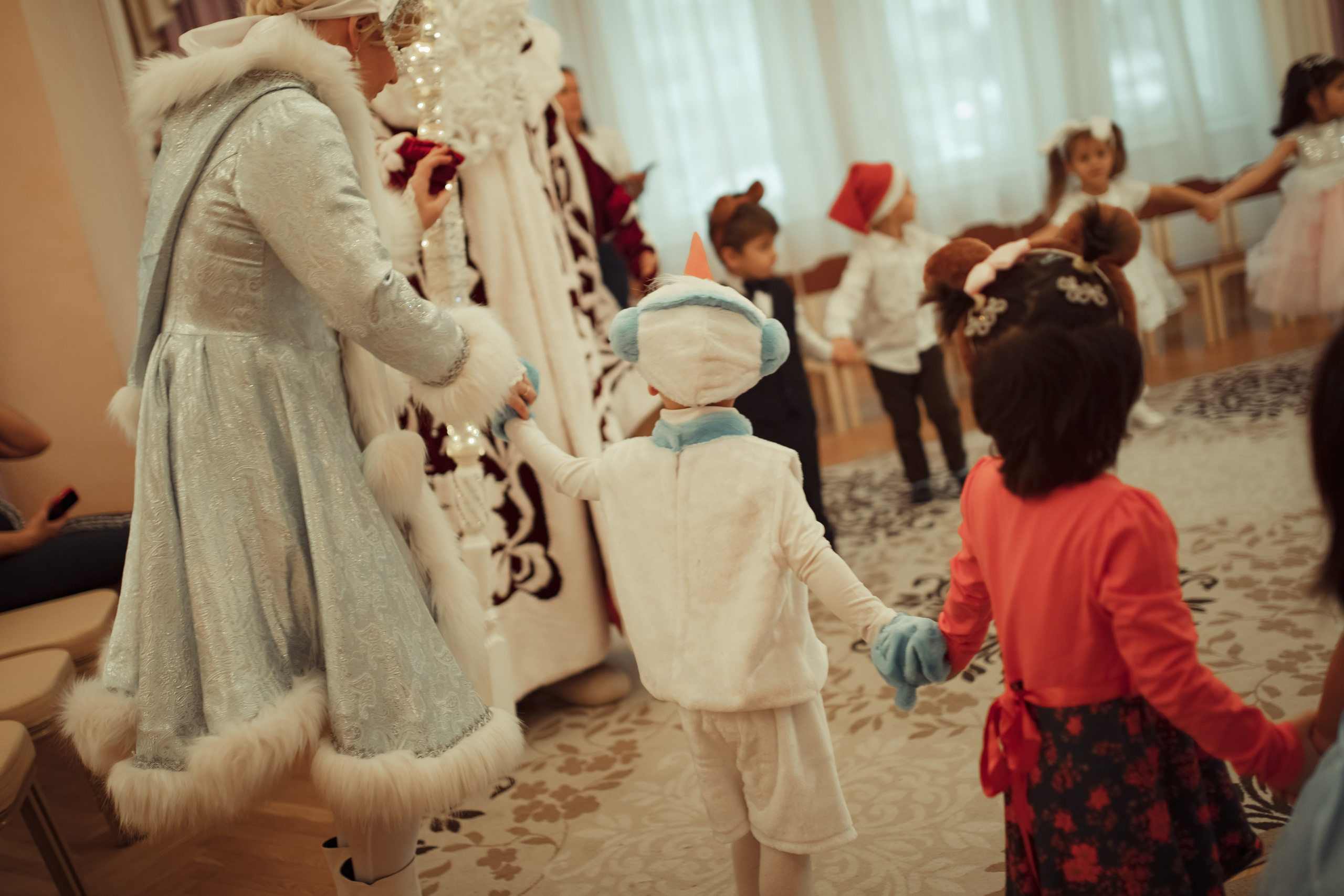 Новогодний утренник в детском саду. Семейный и детский фотограф в Москве Дорогова Екатерина