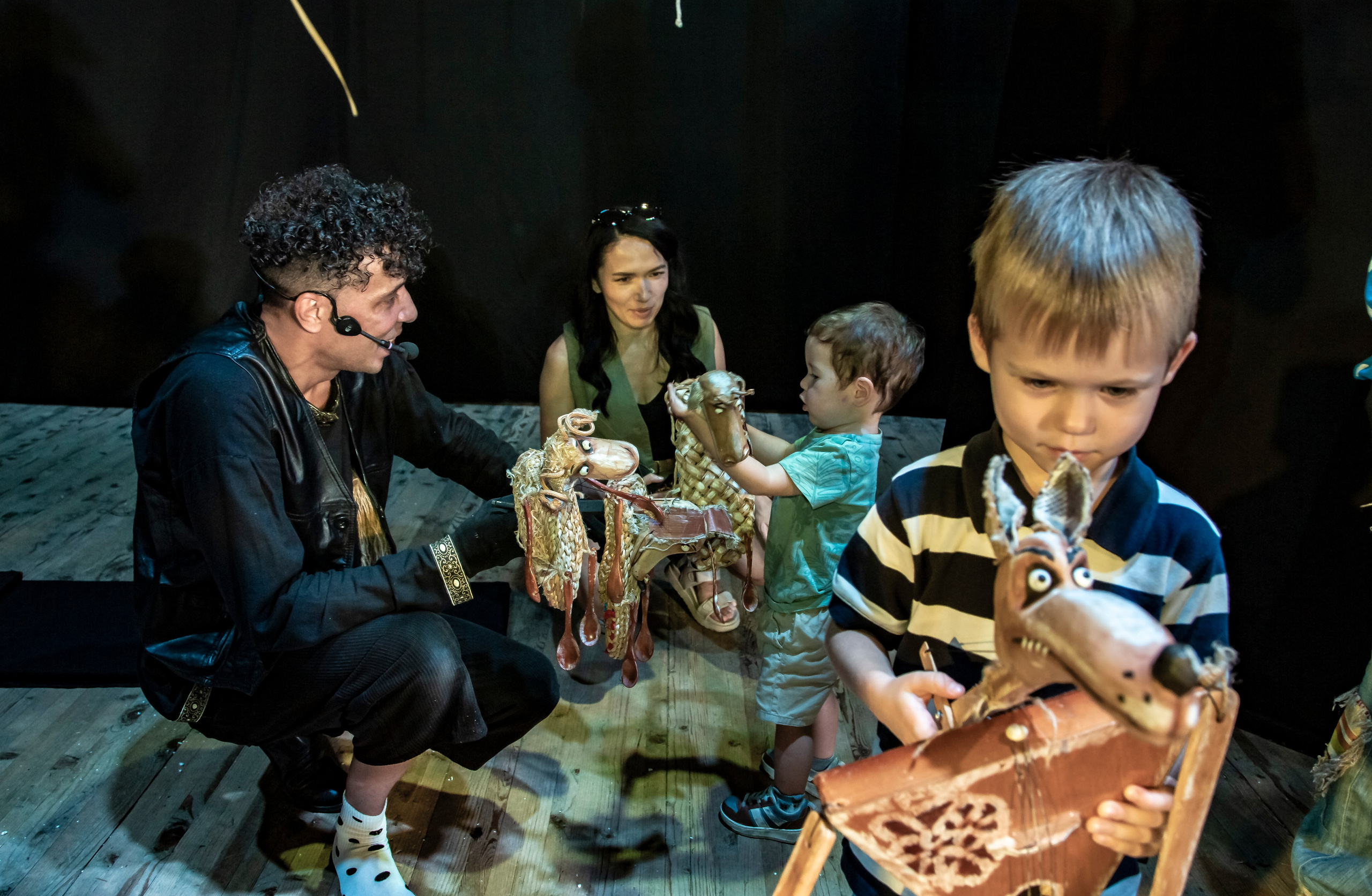 Лапотные сказки спектакль театра Саквояж. Фотограф в Сочи Юрий Шептаев