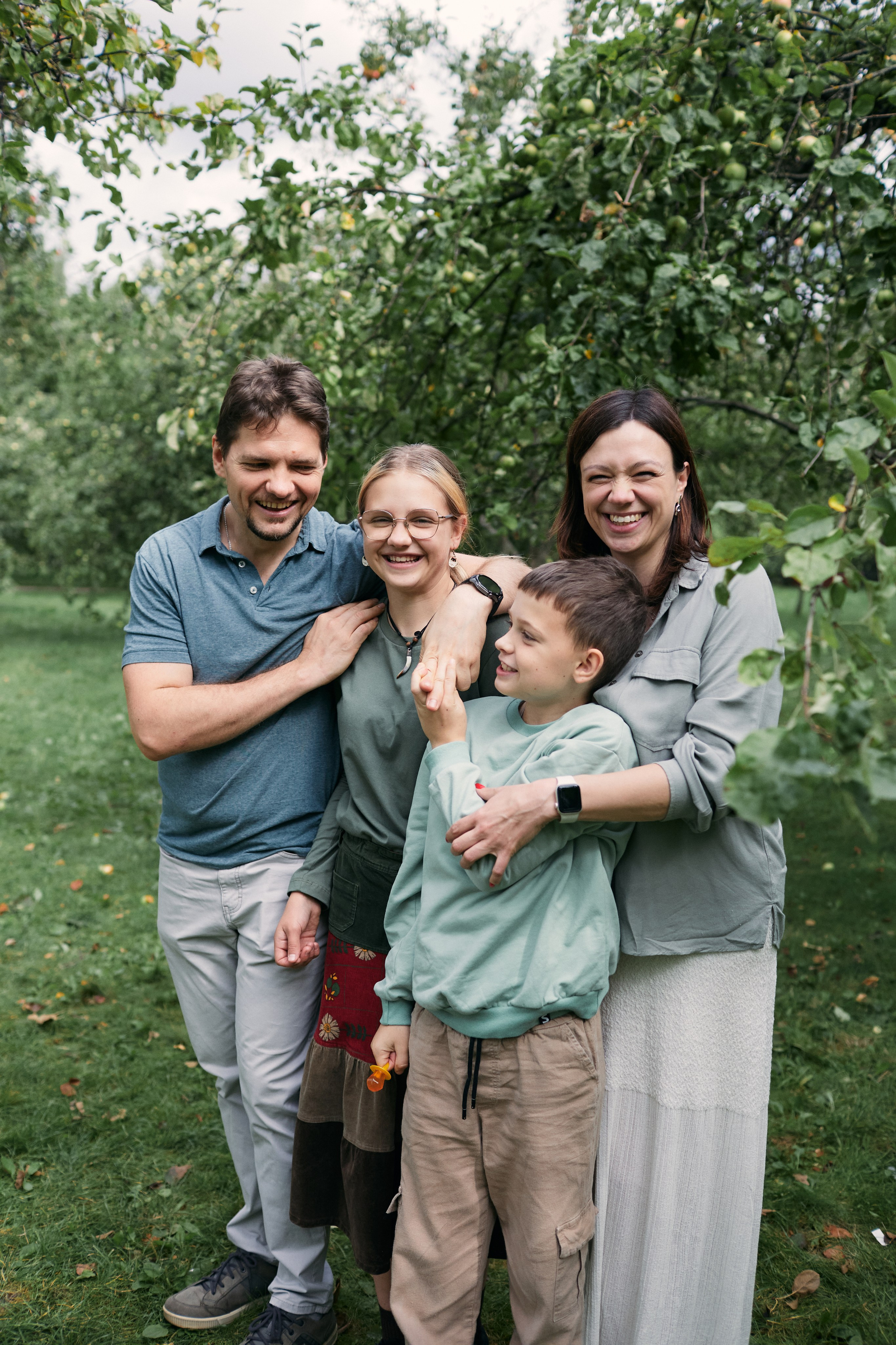 Раушенбахи, Русановы, Мироновы. Фотограф Анастасия Губернаторова
