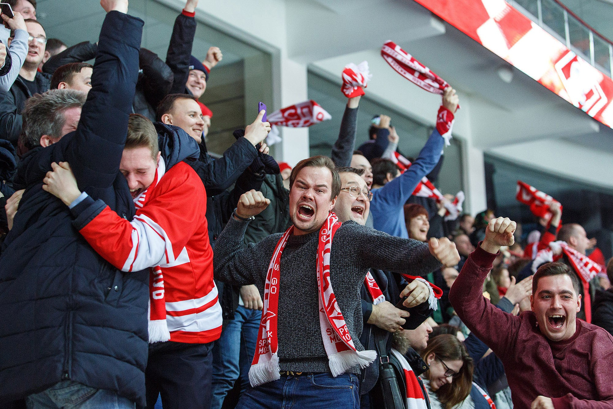 Болельщики на матчах. Репортажный фотограф в Москве