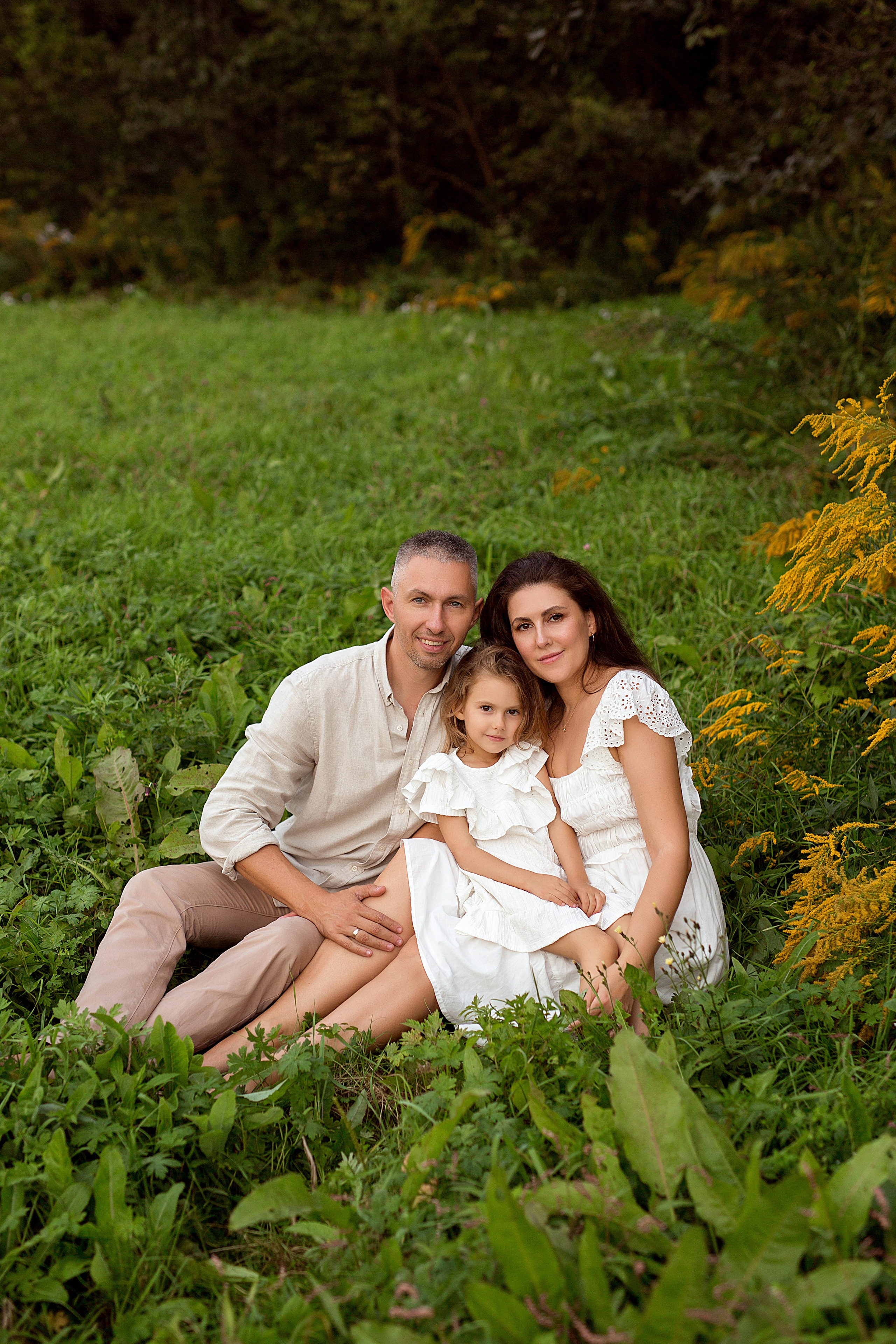 Евгений и Анастасия с родными. Людмила Далидович топовый семейный фотограф Находка/Владивосток