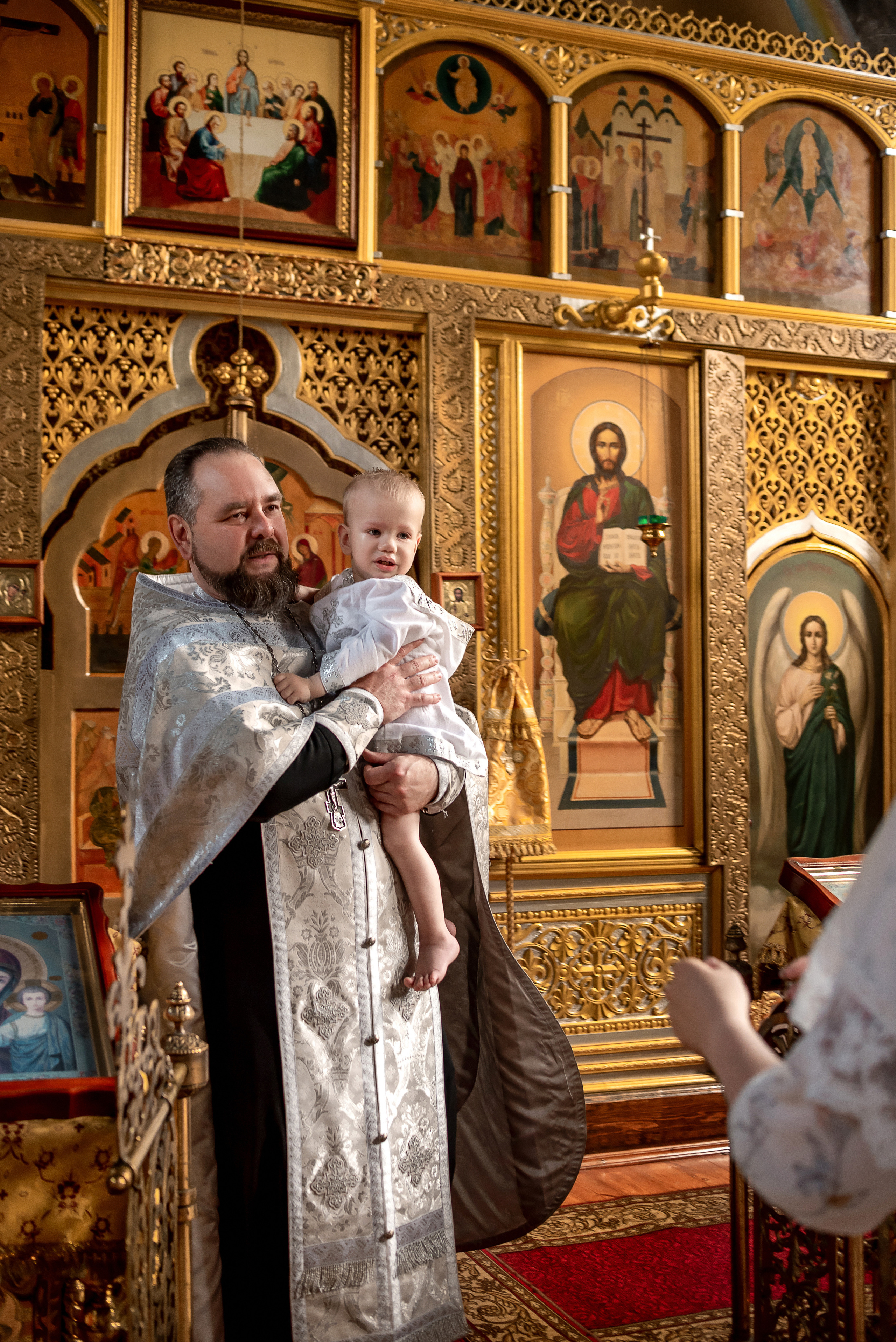Таинство крещения Тёмы 2023. Семейный и детский фотограф Наталья Горда