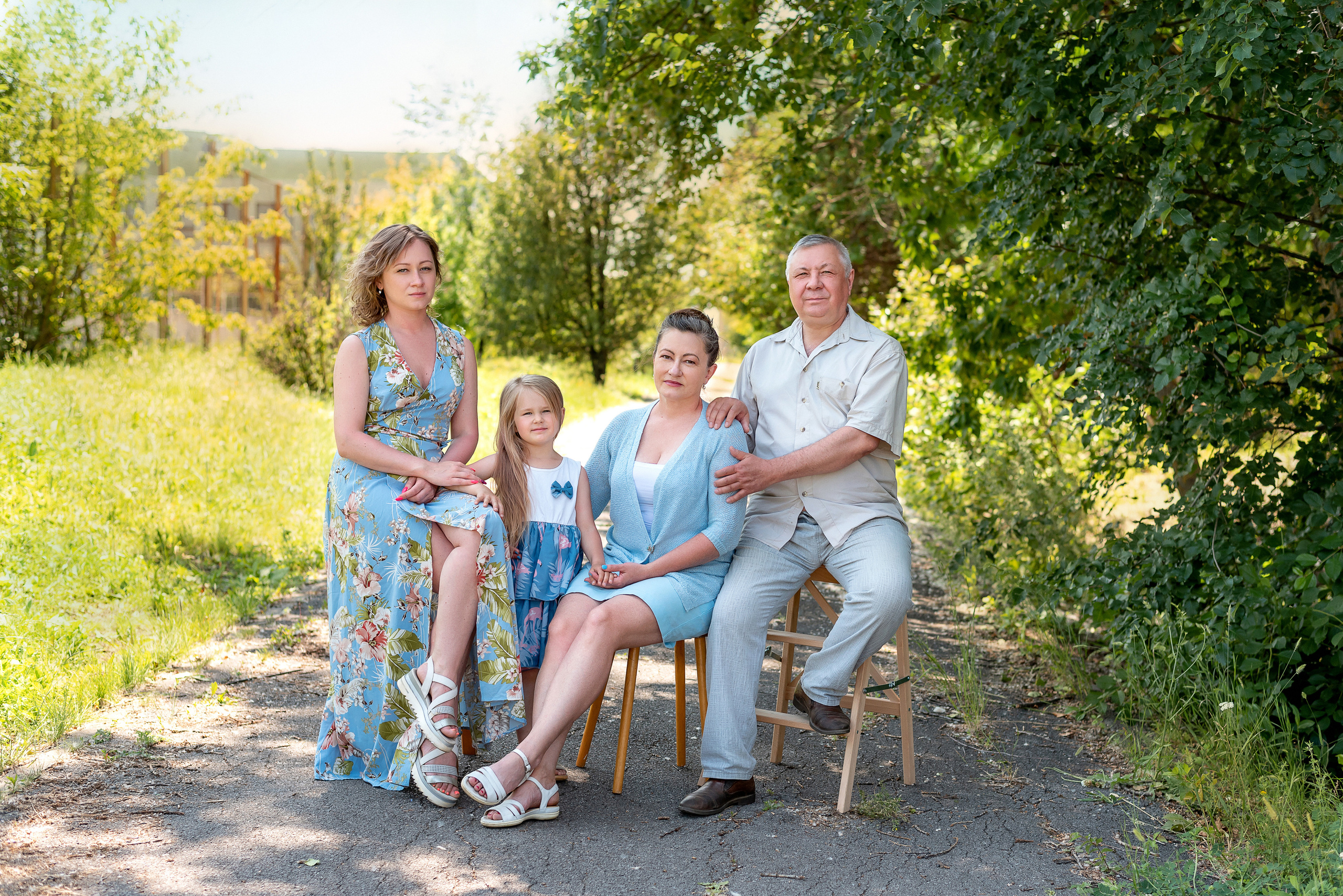 Семья — 4 поколения. Семейный и детский фотограф Наталья Горда