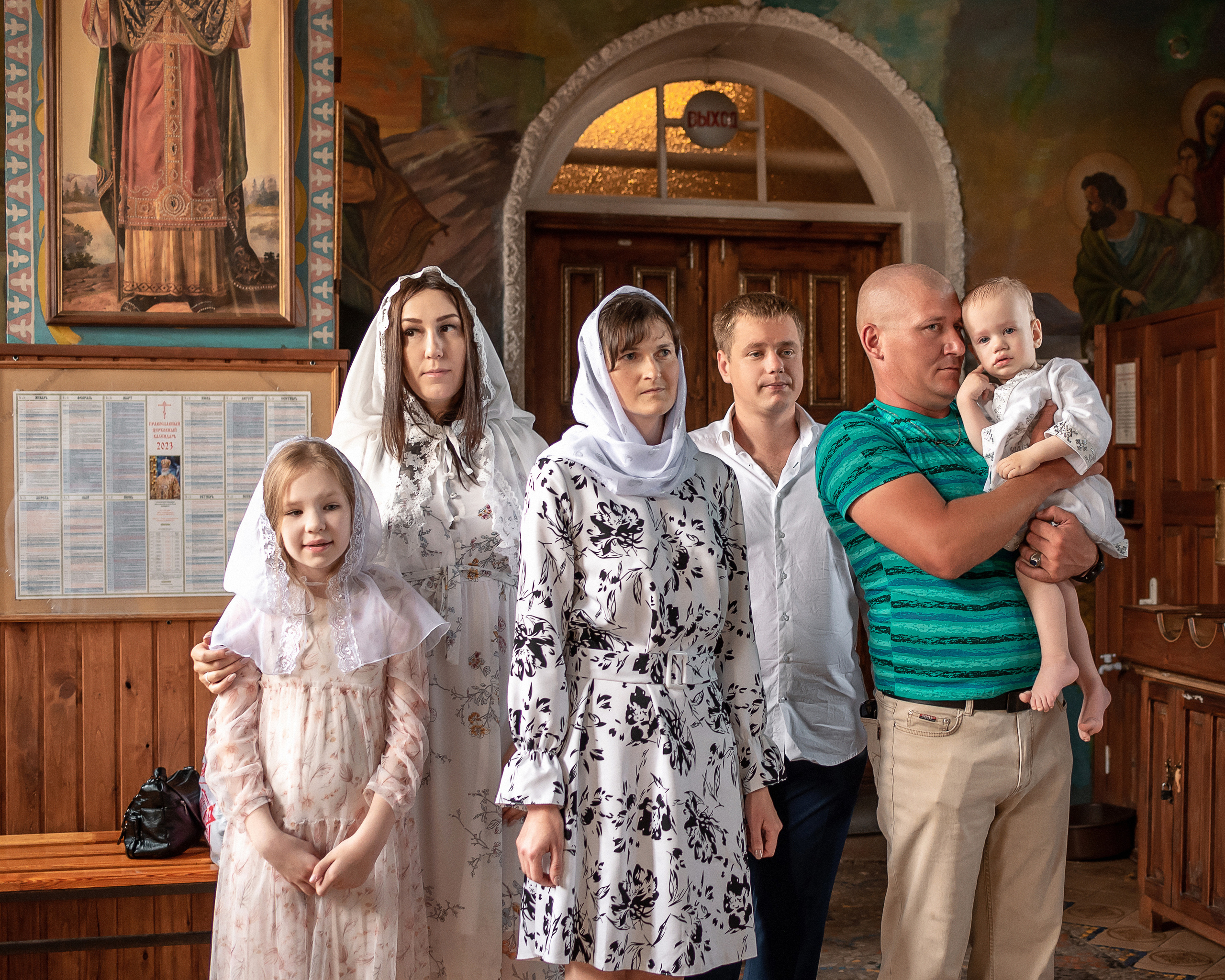 Таинство крещения Тёмы 2023. Семейный и детский фотограф Наталья Горда