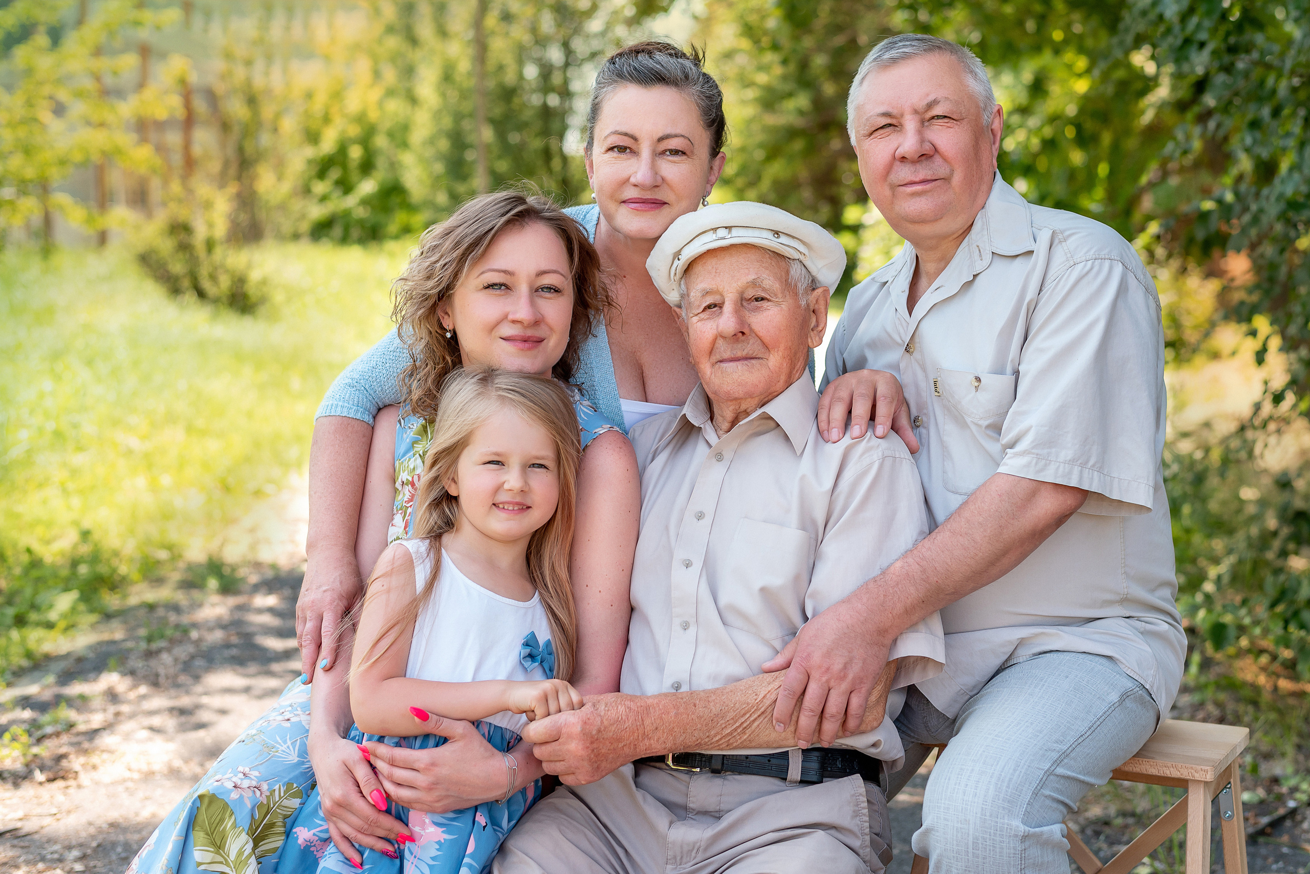 Семья — 4 поколения. Семейный и детский фотограф Наталья Горда