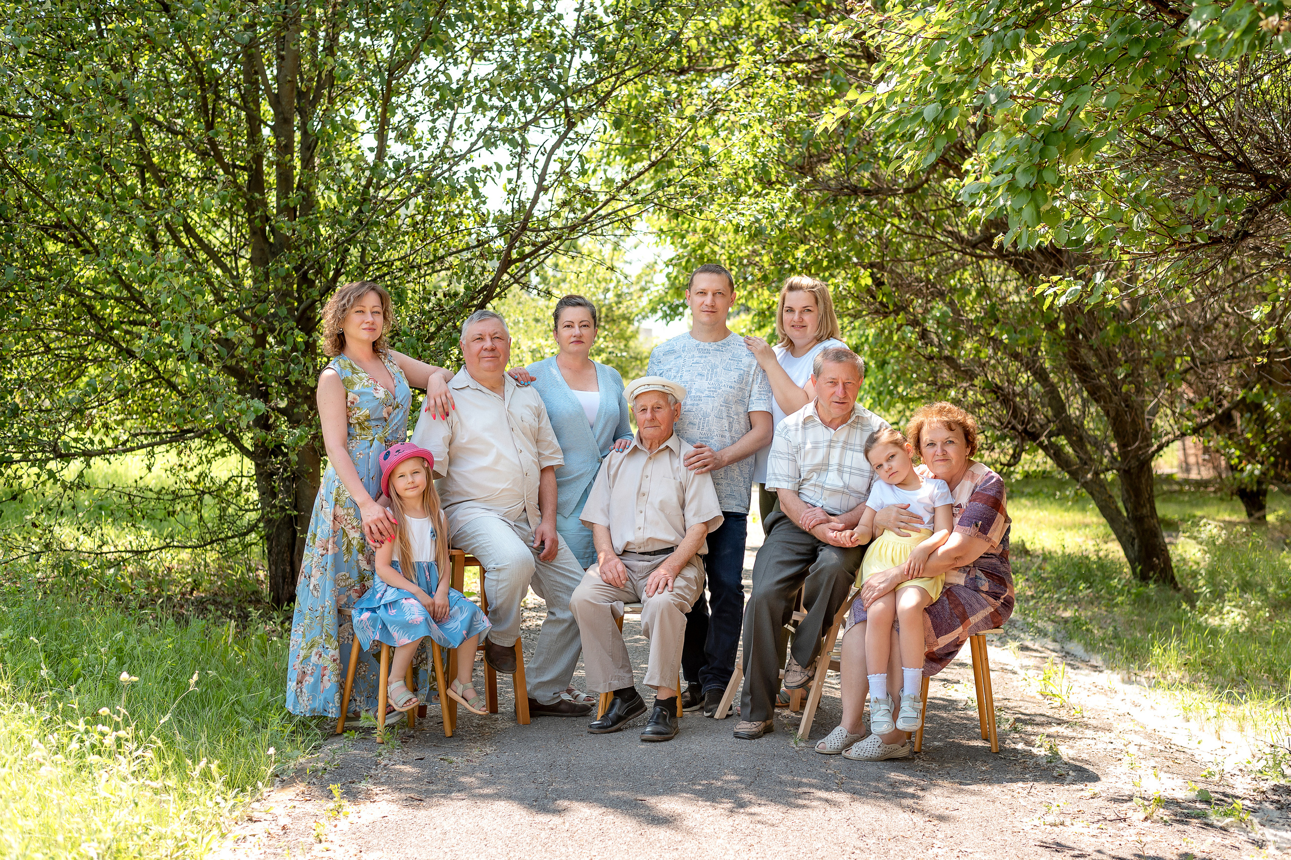 Семья — 4 поколения. Семейный и детский фотограф Наталья Горда