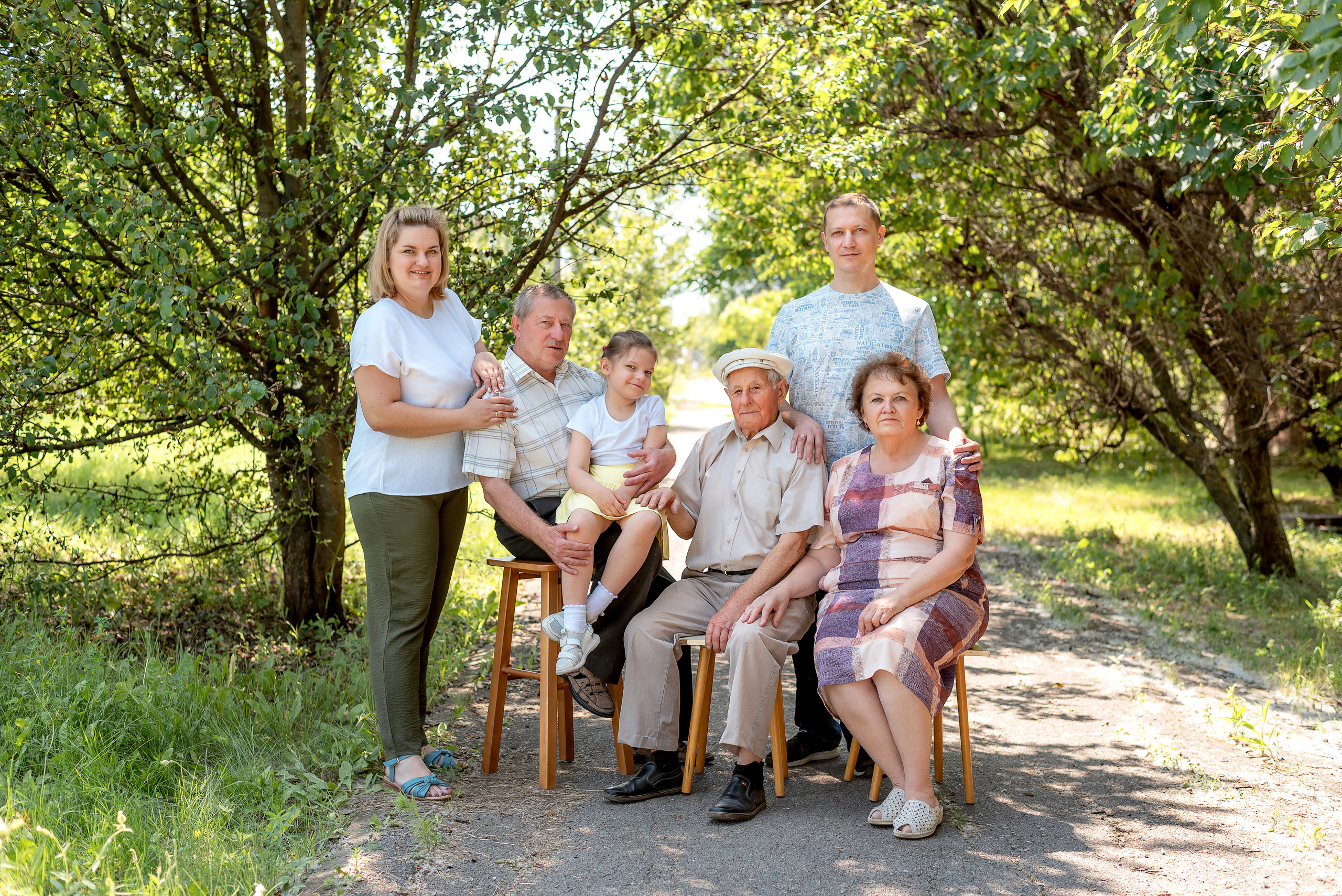 Семья — 4 поколения. Семейный и детский фотограф Наталья Горда