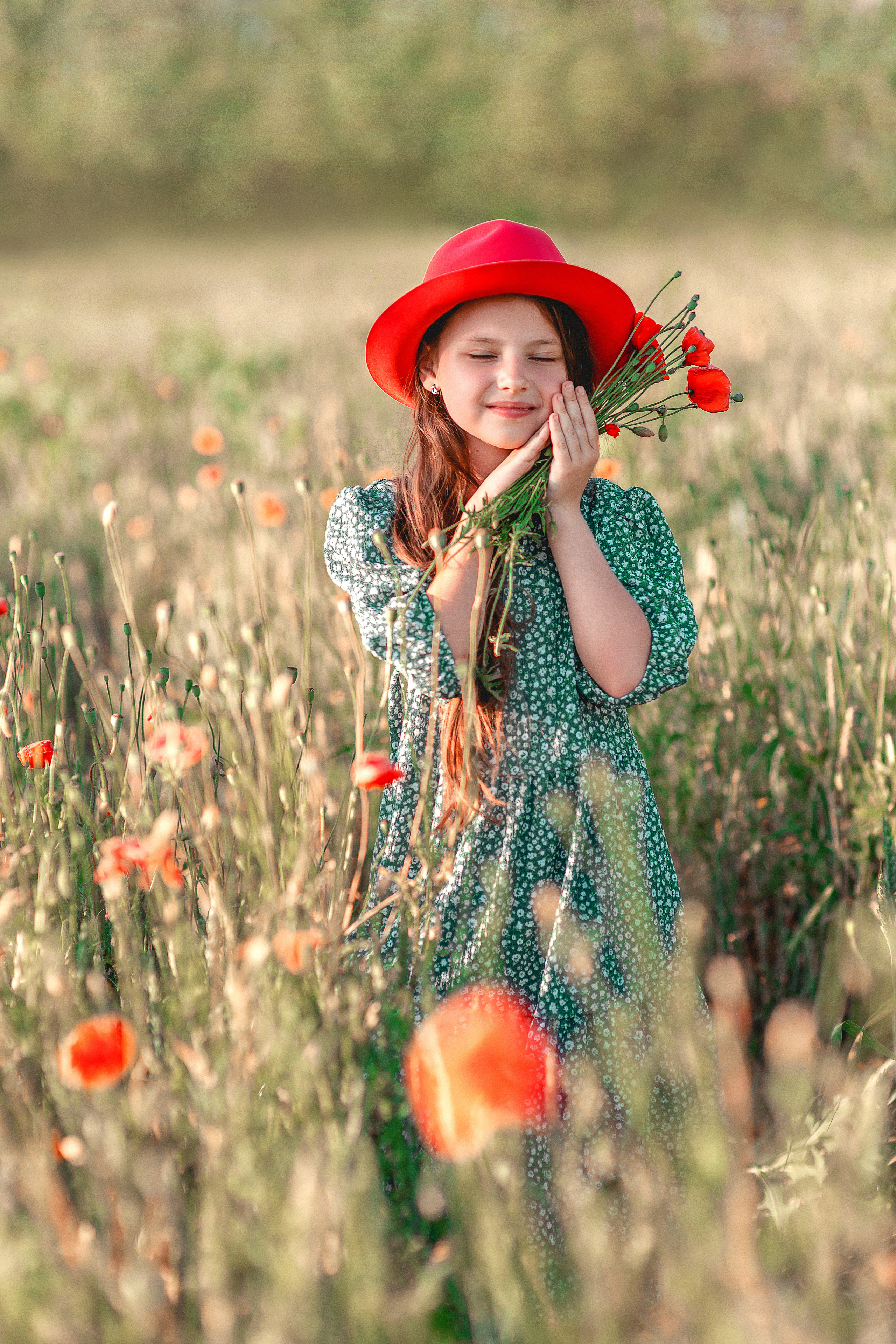 Съемка в маках. Семейный и детский фотограф Наталья Горда