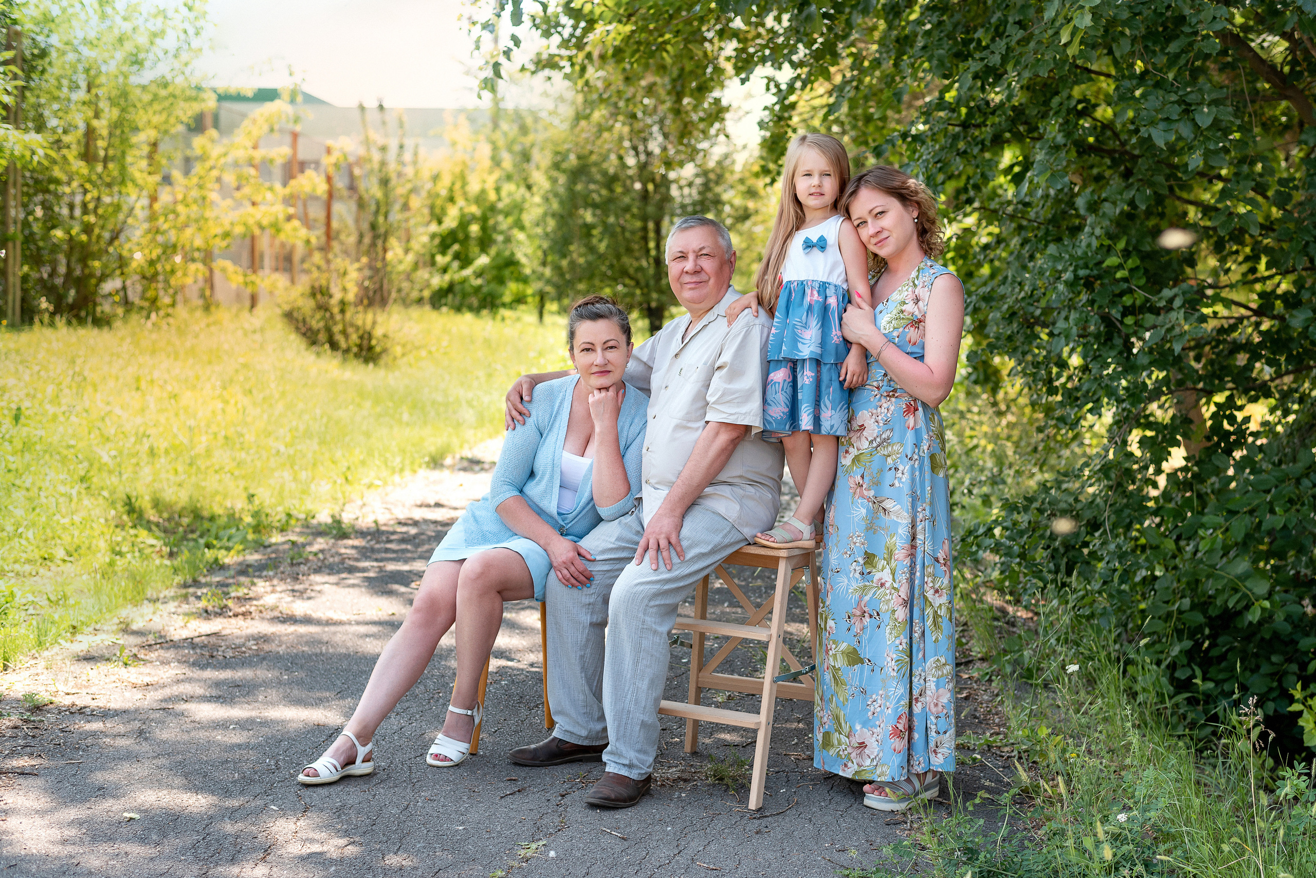 Семья — 4 поколения. Семейный и детский фотограф Наталья Горда