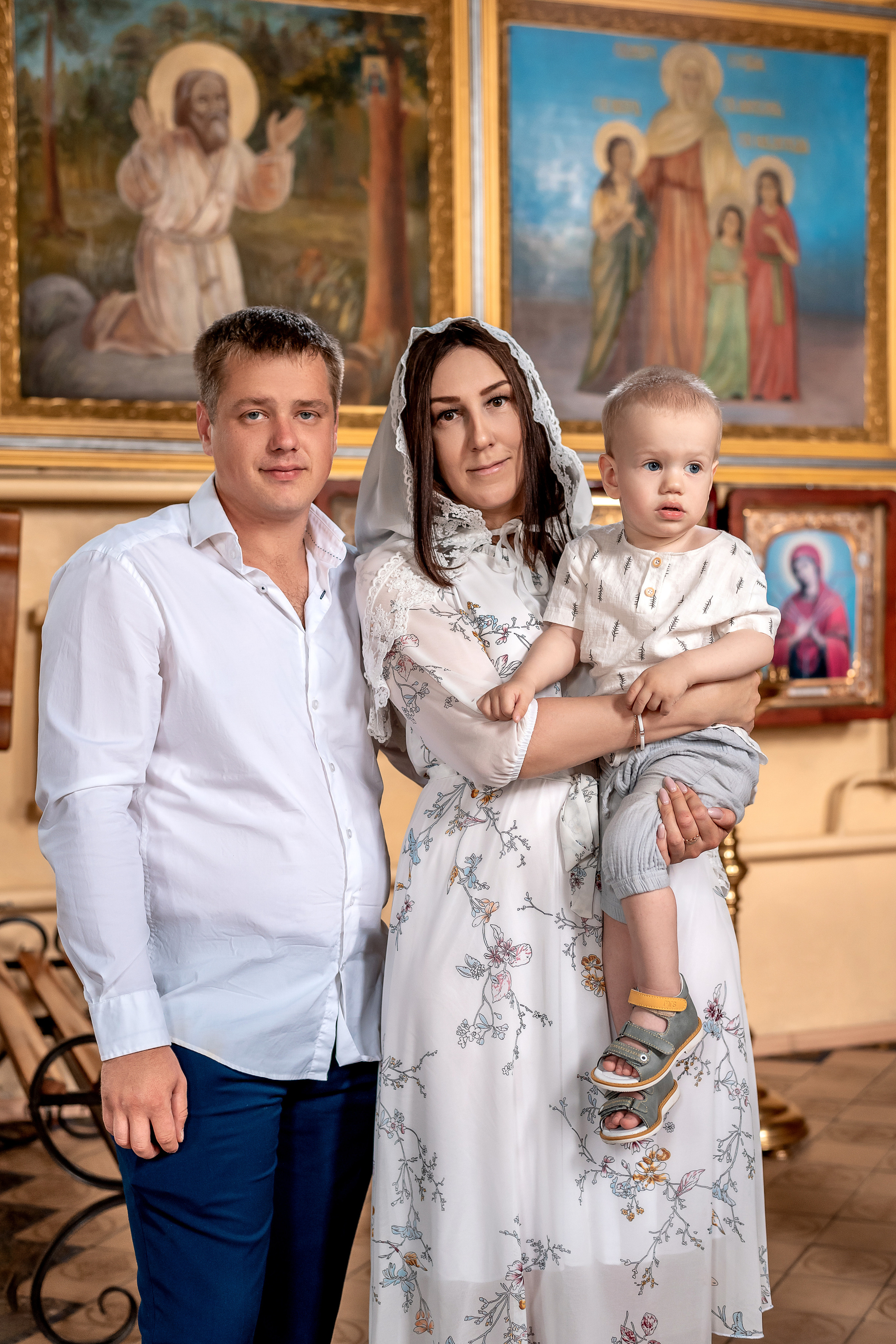 Таинство крещения Тёмы 2023. Семейный и детский фотограф Наталья Горда