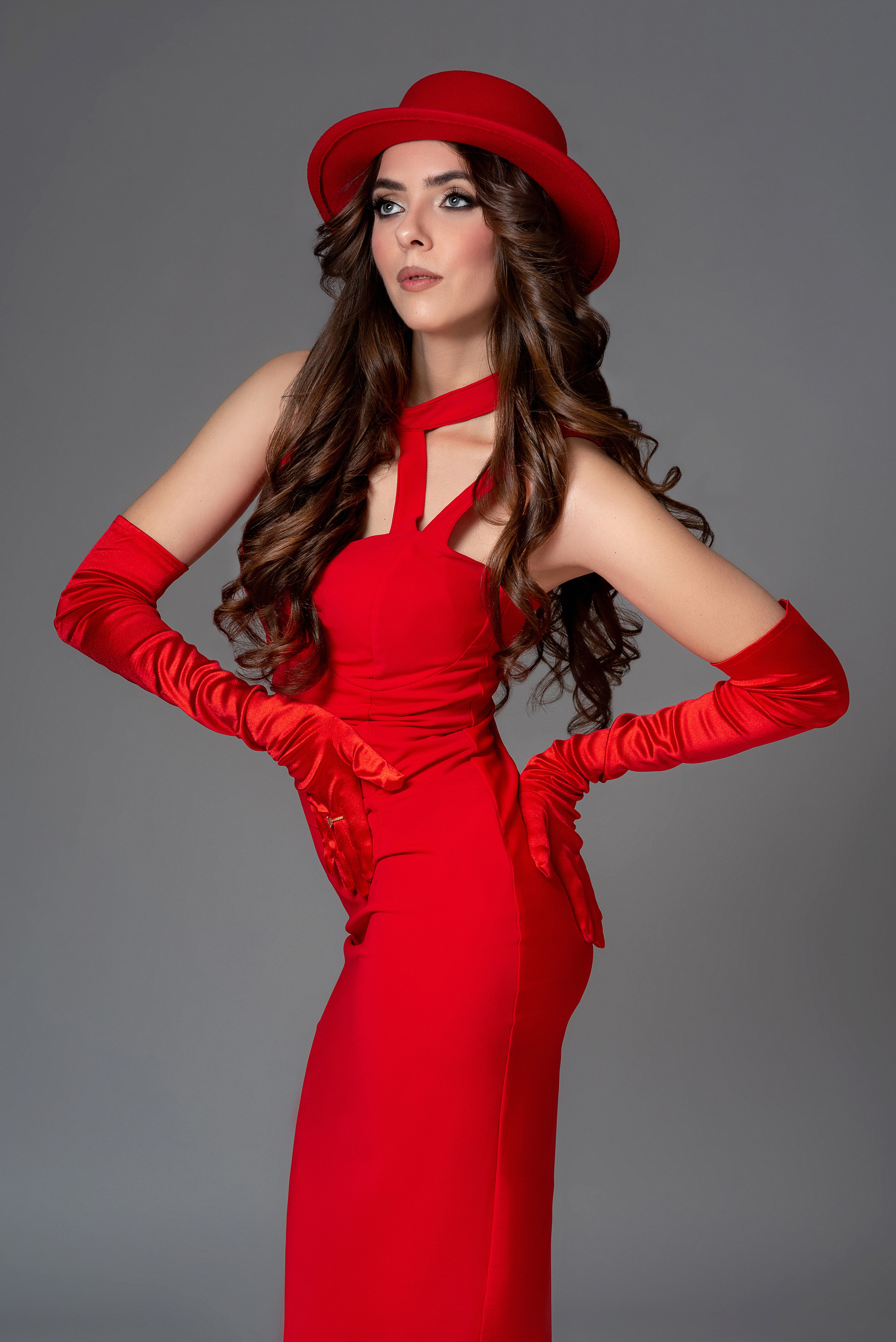 Девушка в красном- дипломная работа. Семейный и детский фотограф Наталья Горда