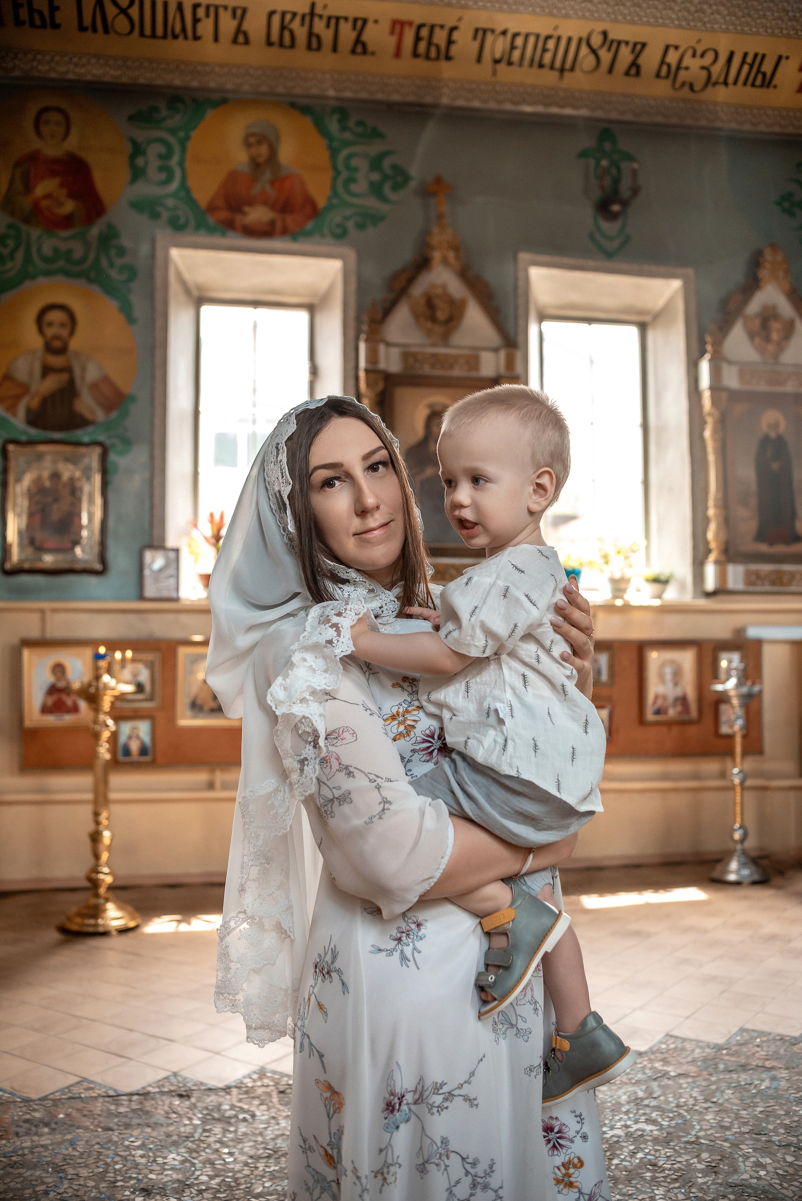 Таинство крещения Тёмы 2023. Семейный и детский фотограф Наталья Горда