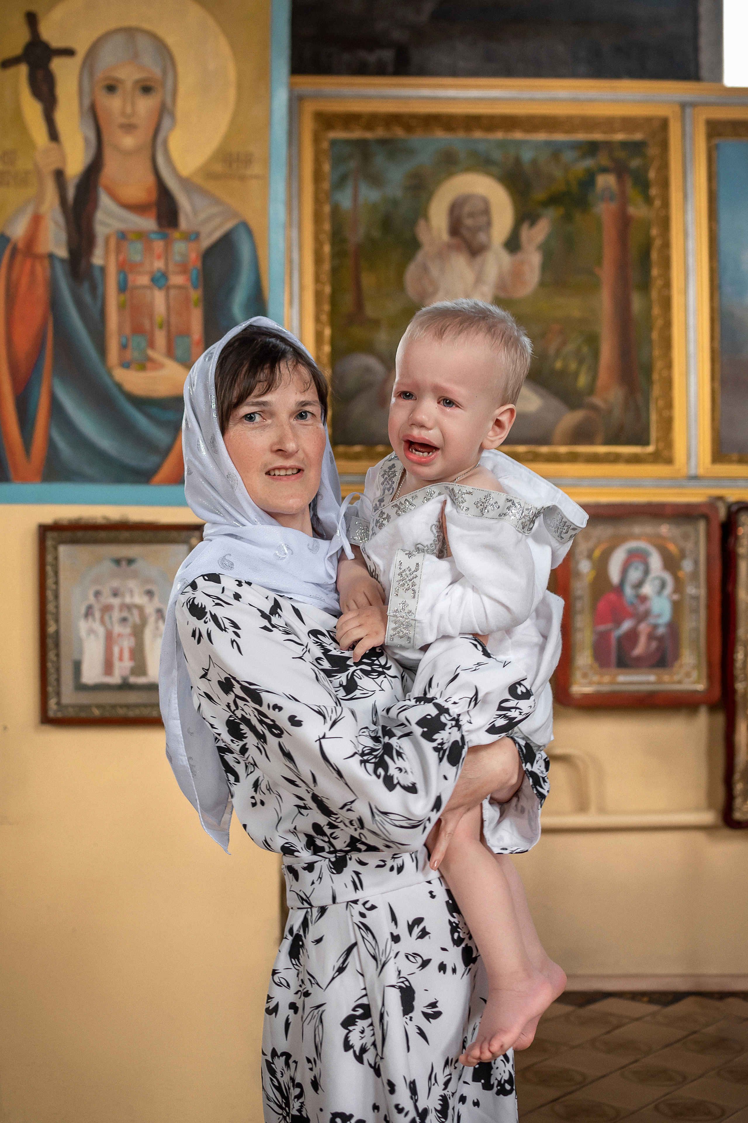 Таинство крещения Тёмы 2023. Семейный и детский фотограф Наталья Горда