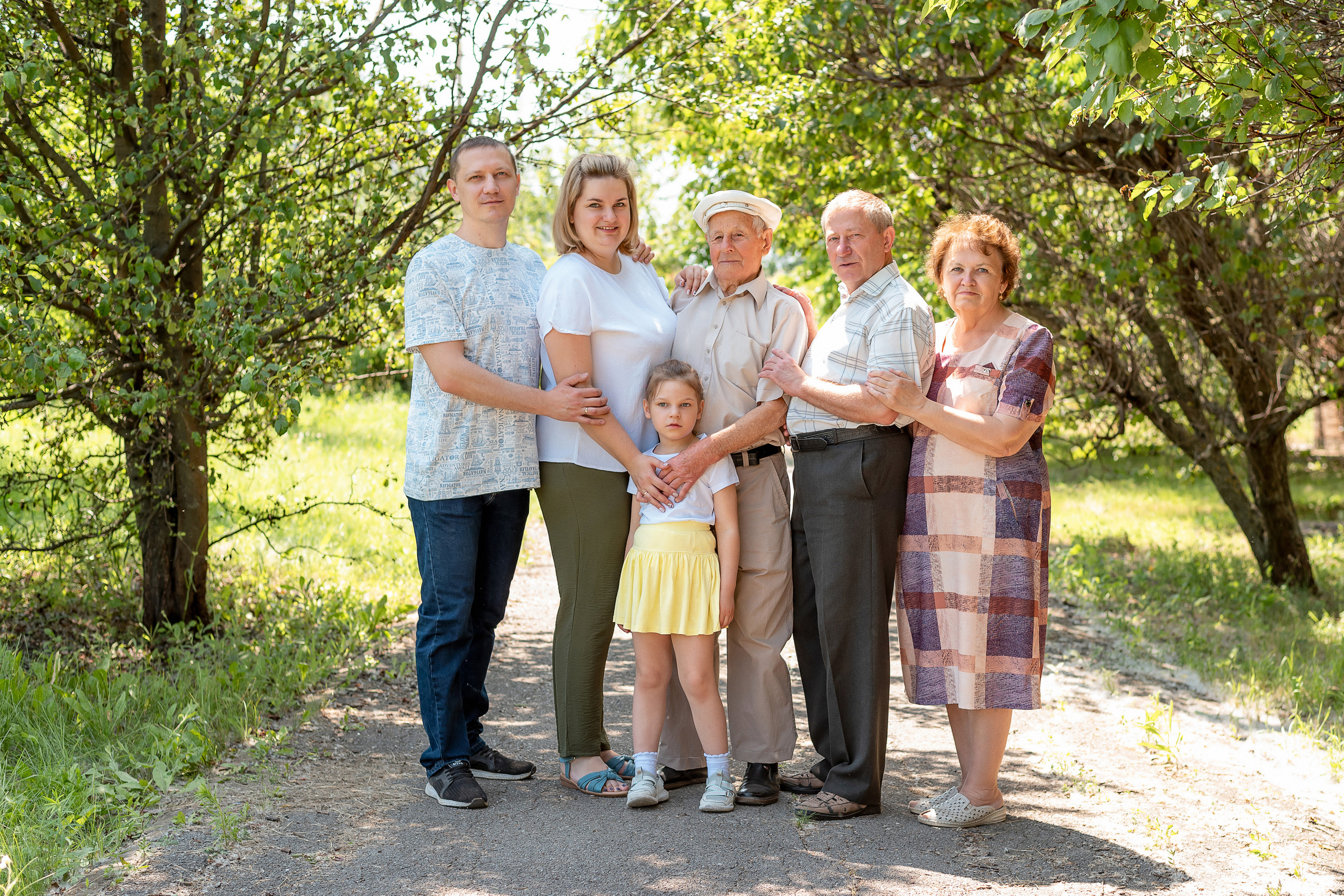 Семья — 4 поколения. Семейный и детский фотограф Наталья Горда