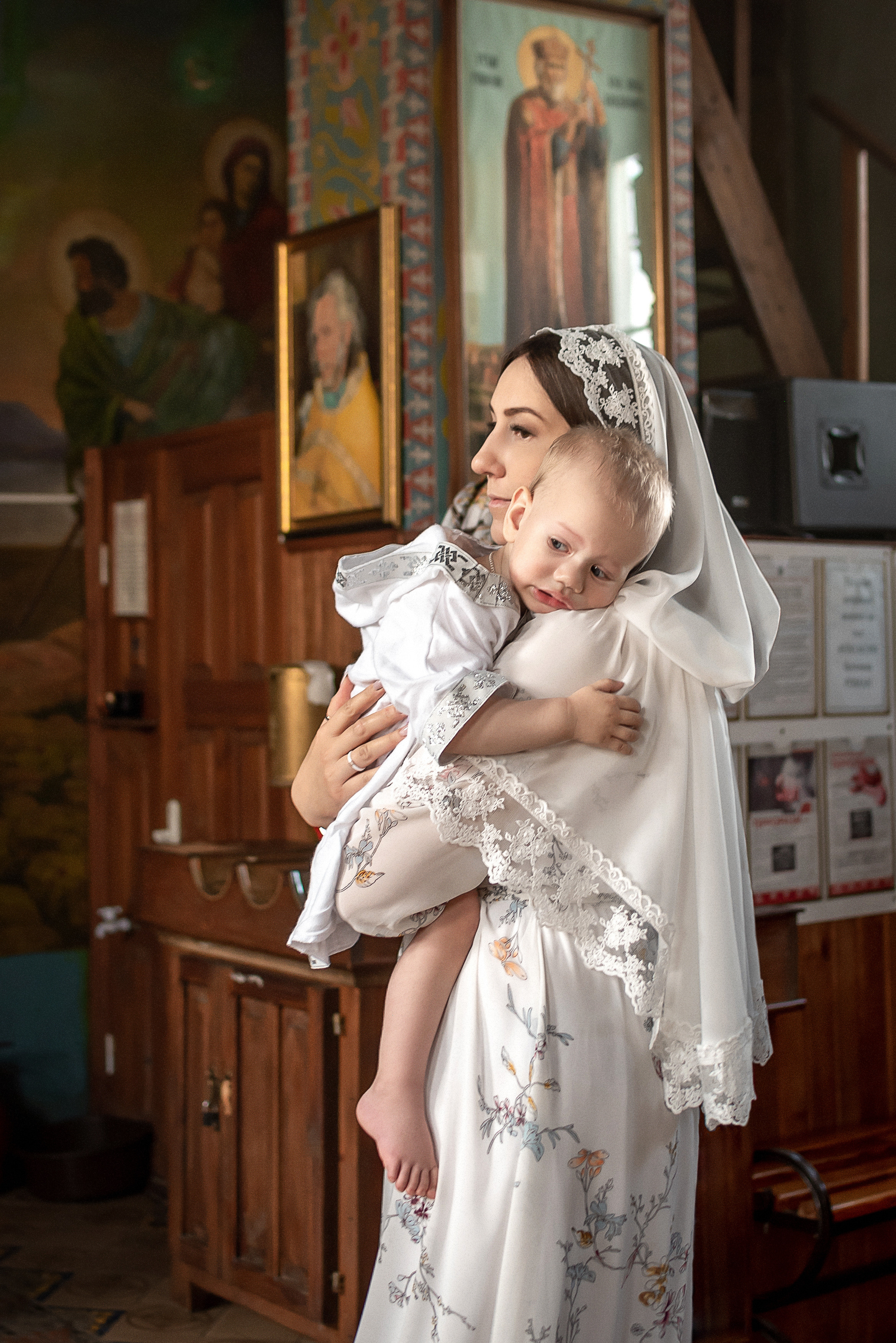 Таинство крещения Тёмы 2023. Семейный и детский фотограф Наталья Горда