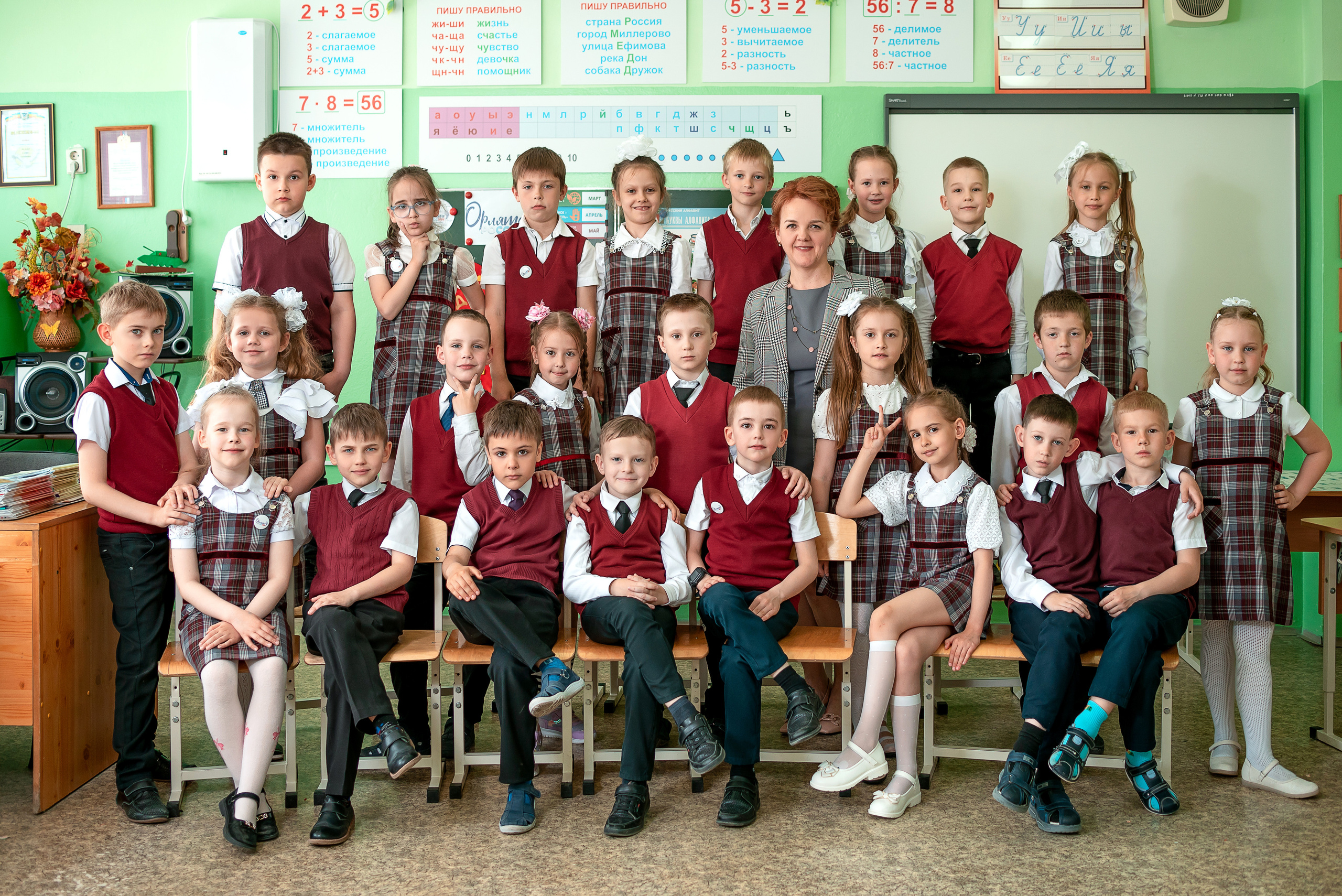 Школа 7, 4 класс. Семейный и детский фотограф Наталья Горда