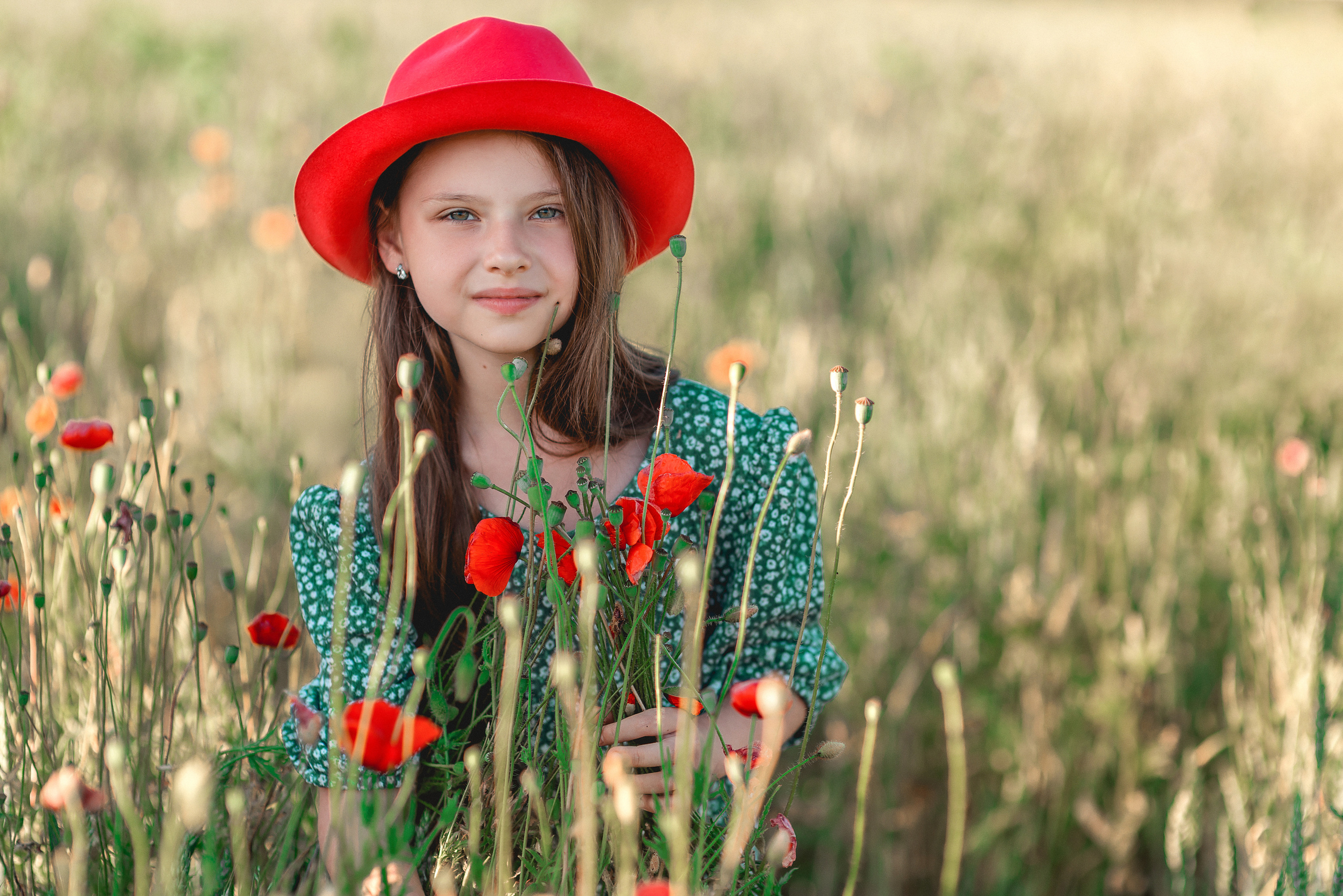 Съемка в маках. Семейный и детский фотограф Наталья Горда