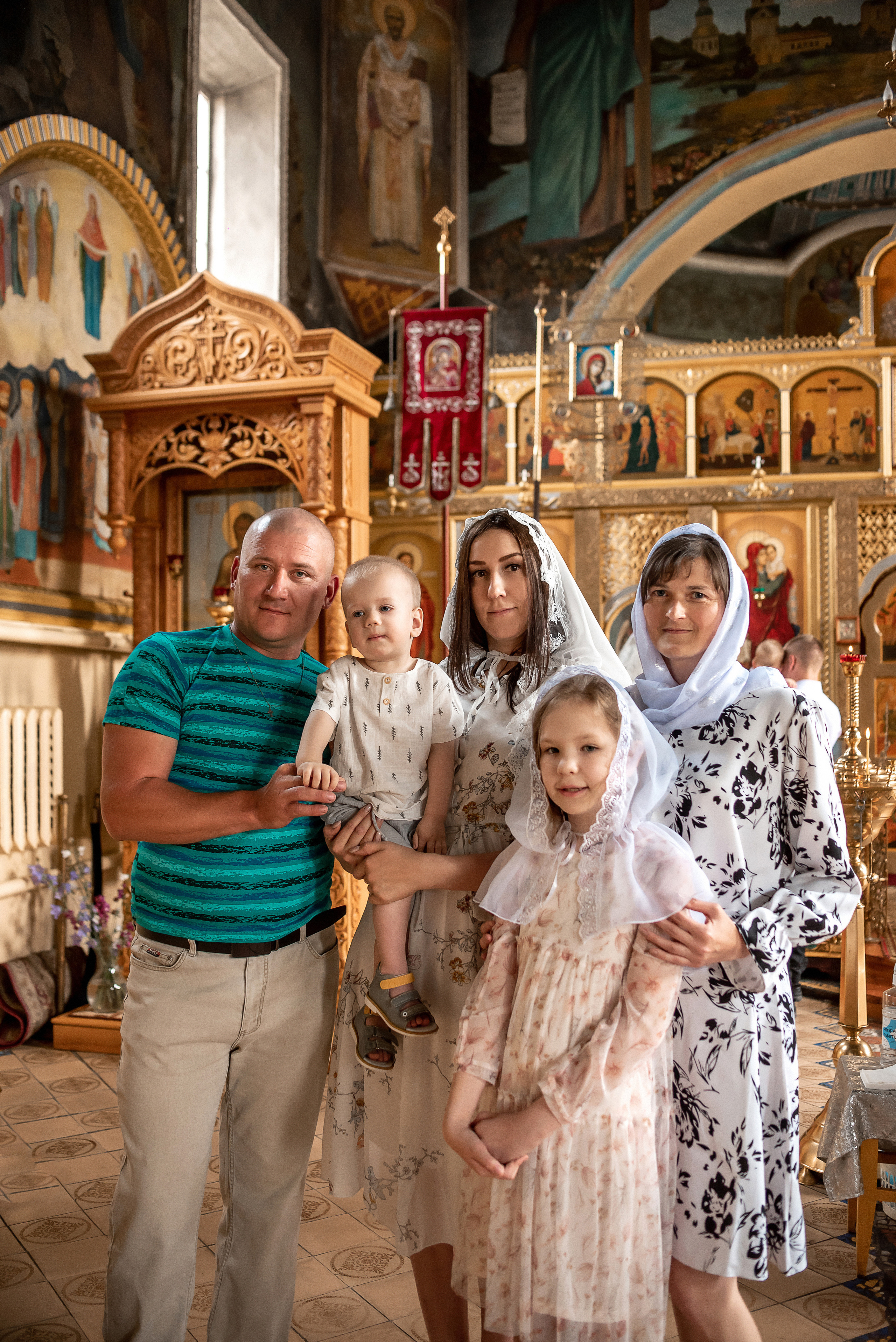 Таинство крещения Тёмы 2023. Семейный и детский фотограф Наталья Горда