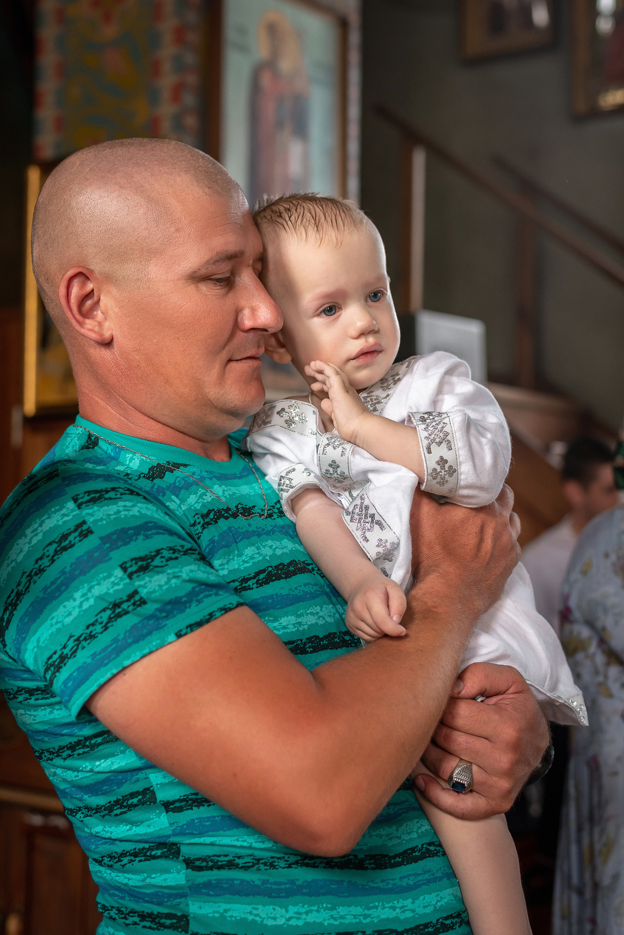 Таинство крещения Тёмы 2023. Семейный и детский фотограф Наталья Горда