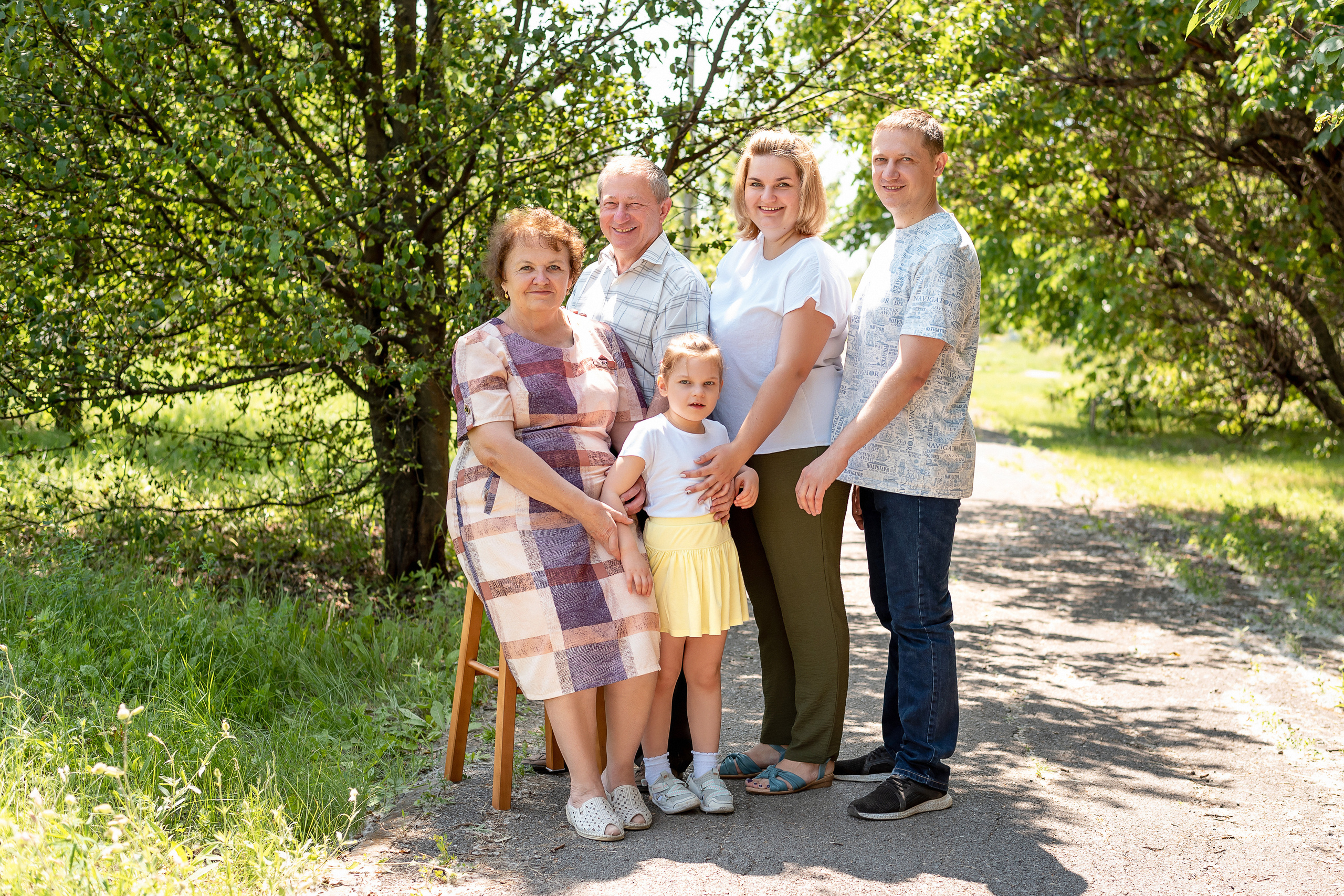 Семья — 4 поколения. Семейный и детский фотограф Наталья Горда