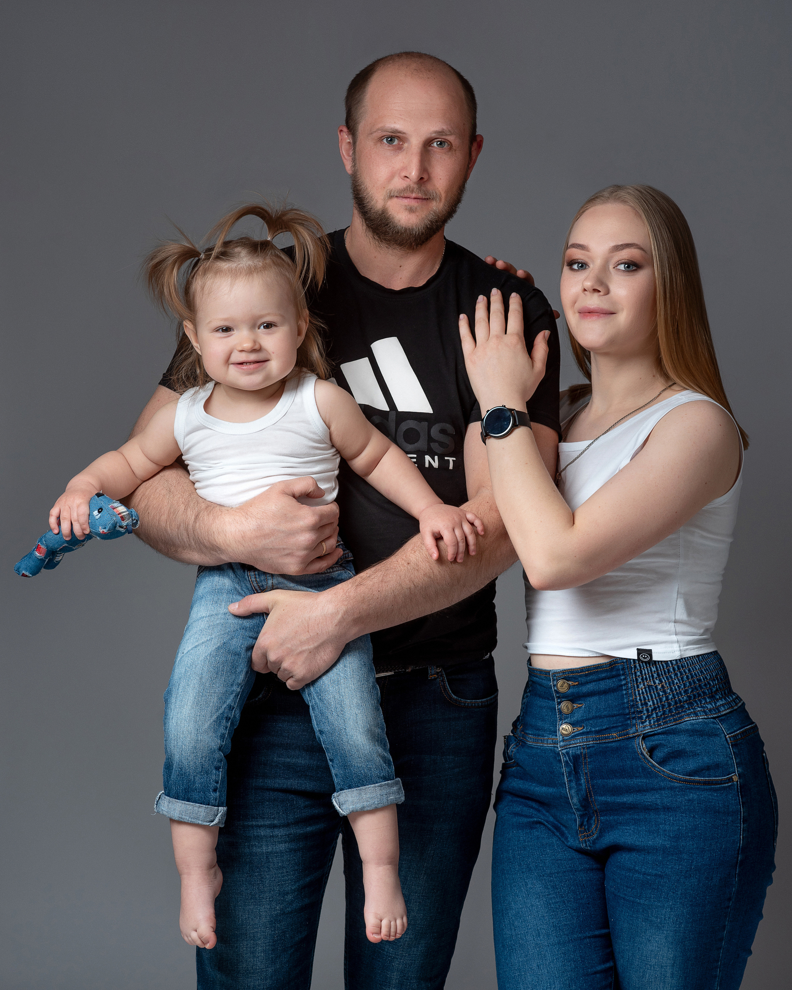 Оля, Женя и Варечка. Семейный и детский фотограф Наталья Горда