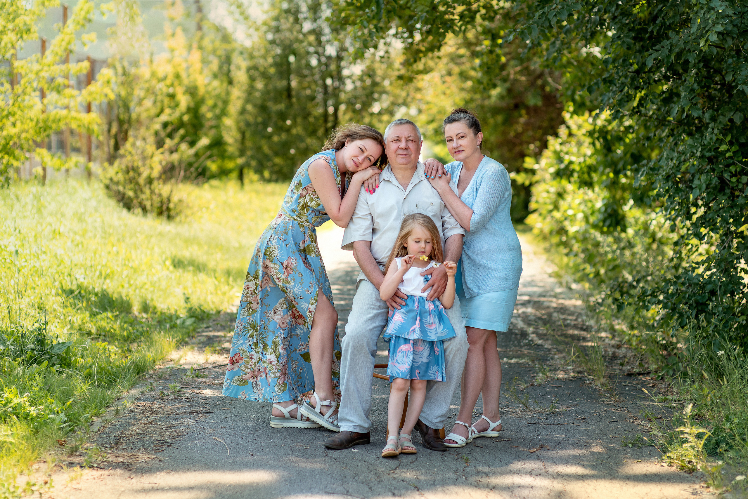 Семья — 4 поколения. Семейный и детский фотограф Наталья Горда