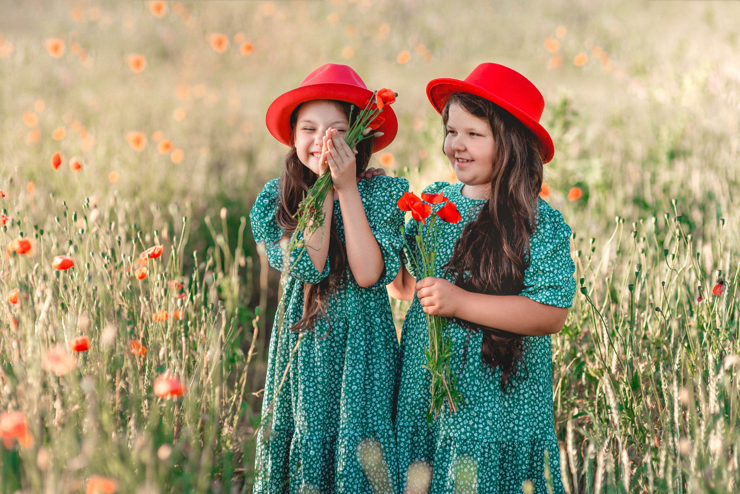 Съемка в маках. Семейный и детский фотограф Наталья Горда