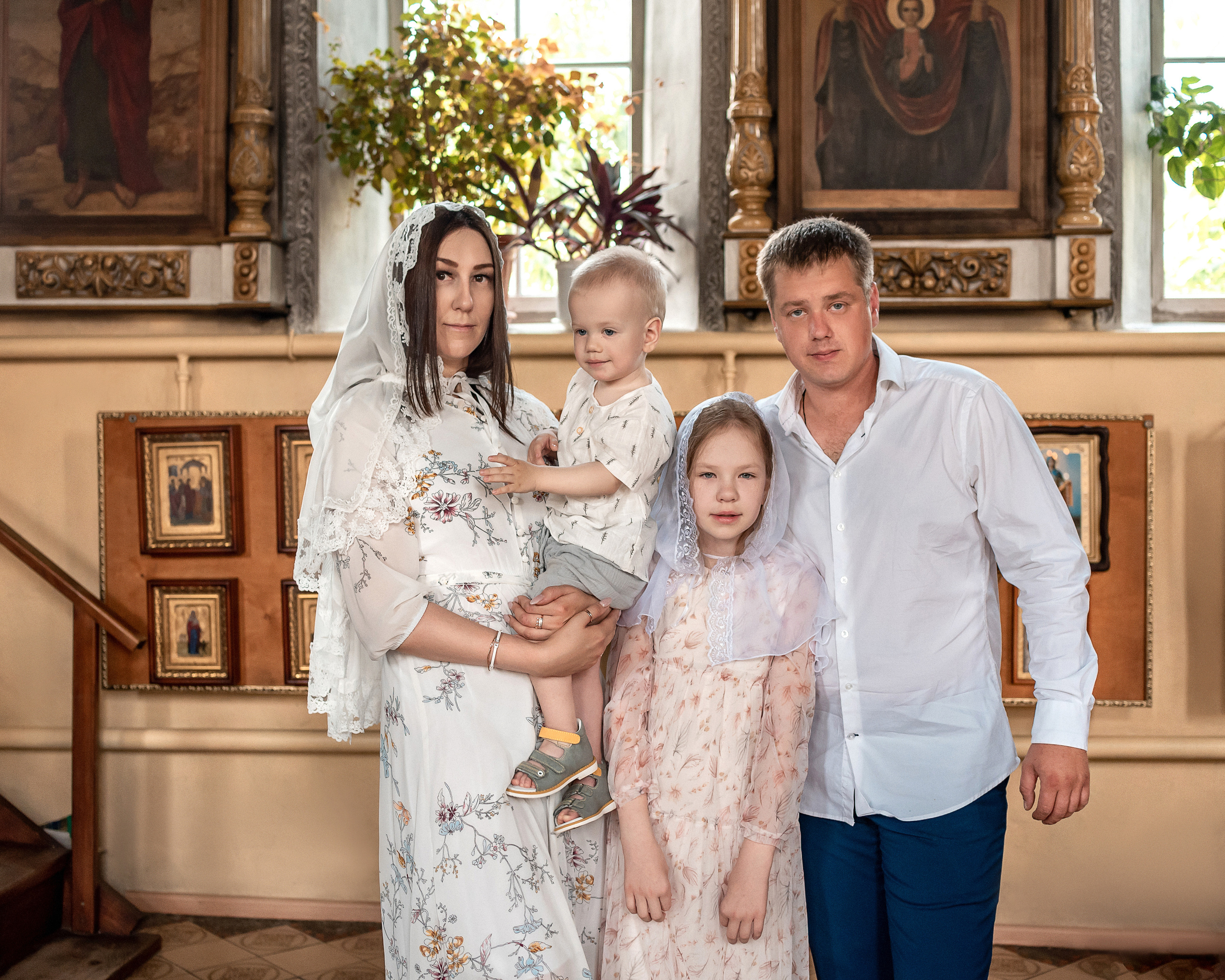 Таинство крещения Тёмы 2023. Семейный и детский фотограф Наталья Горда