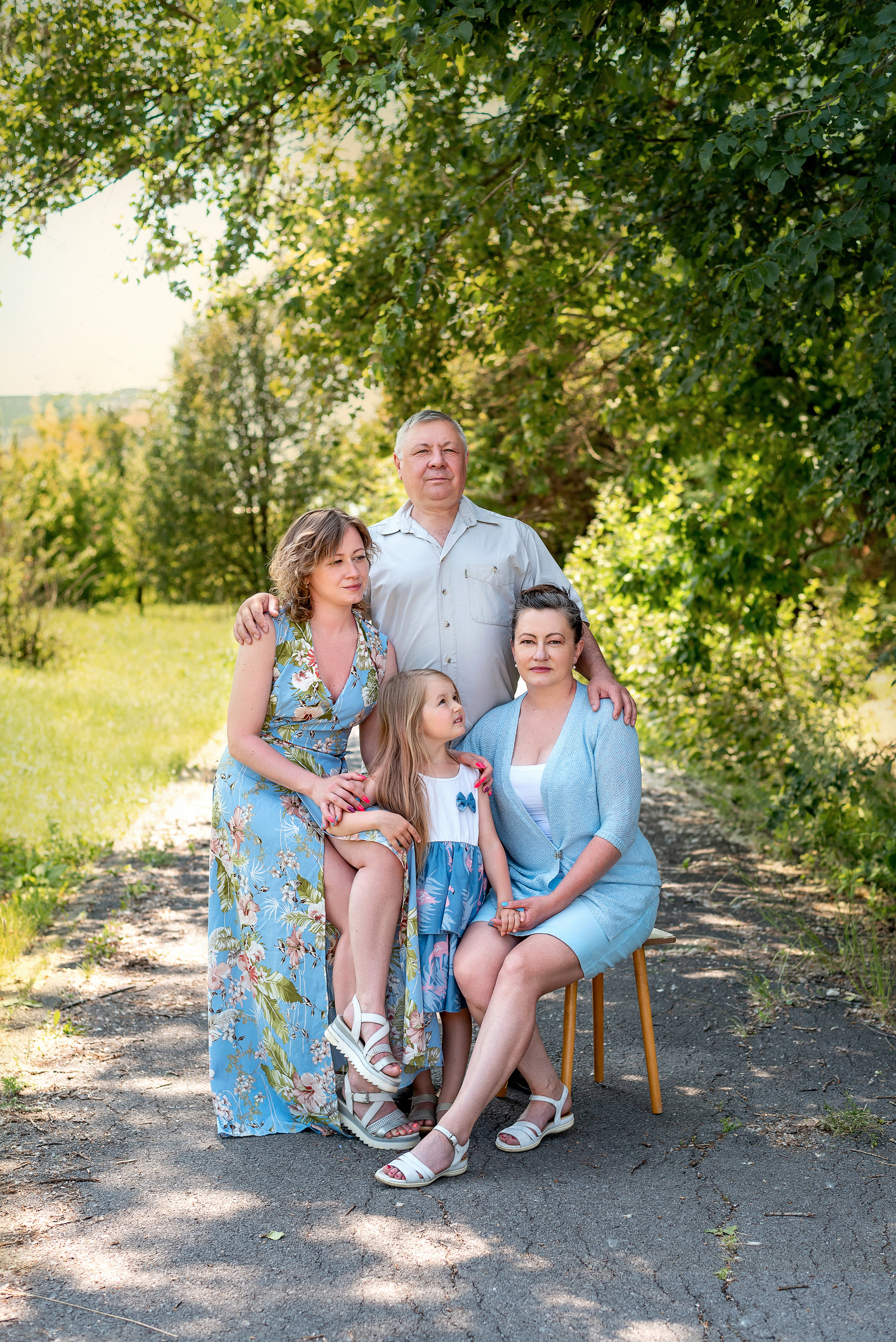 Семья — 4 поколения. Семейный и детский фотограф Наталья Горда