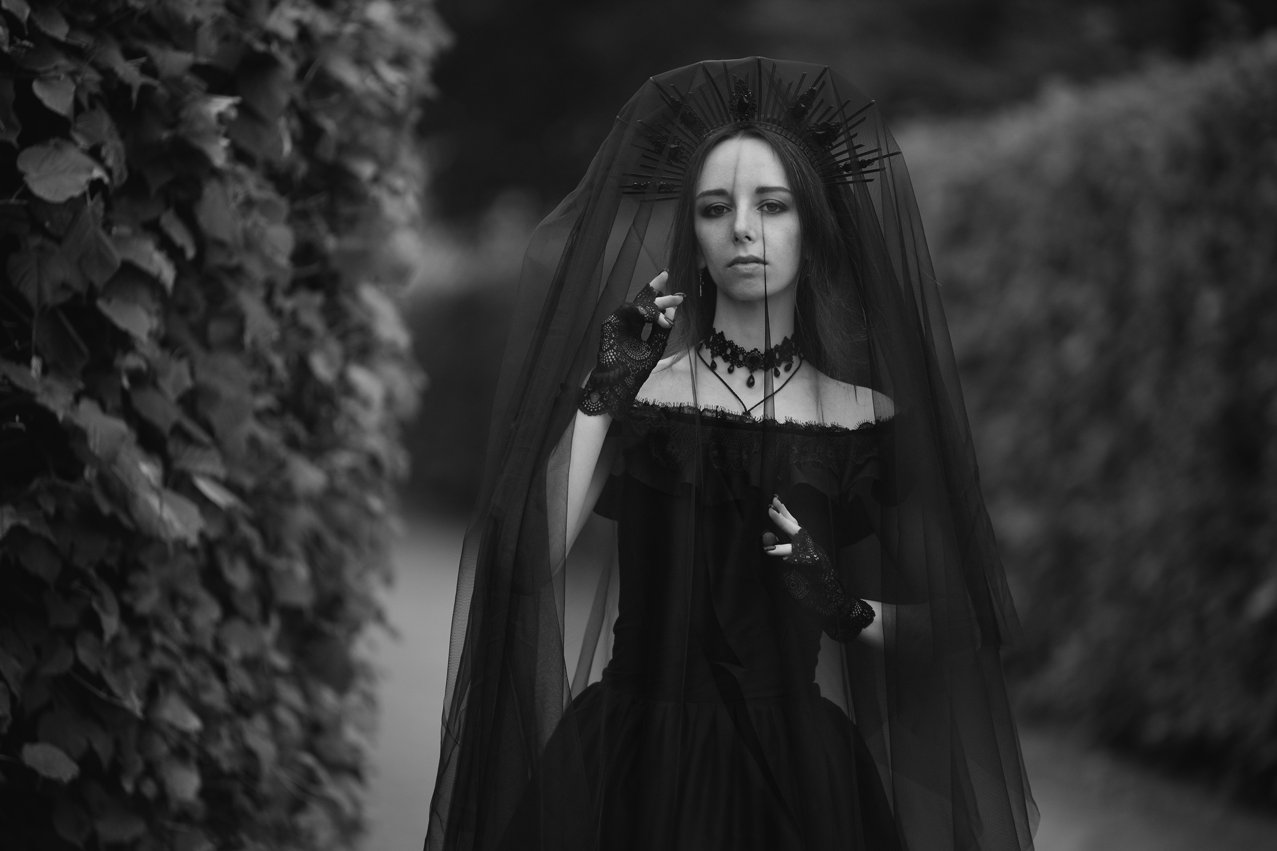 Der düstere Geist des Anwesens. Арт-фотограф. Coffelisk