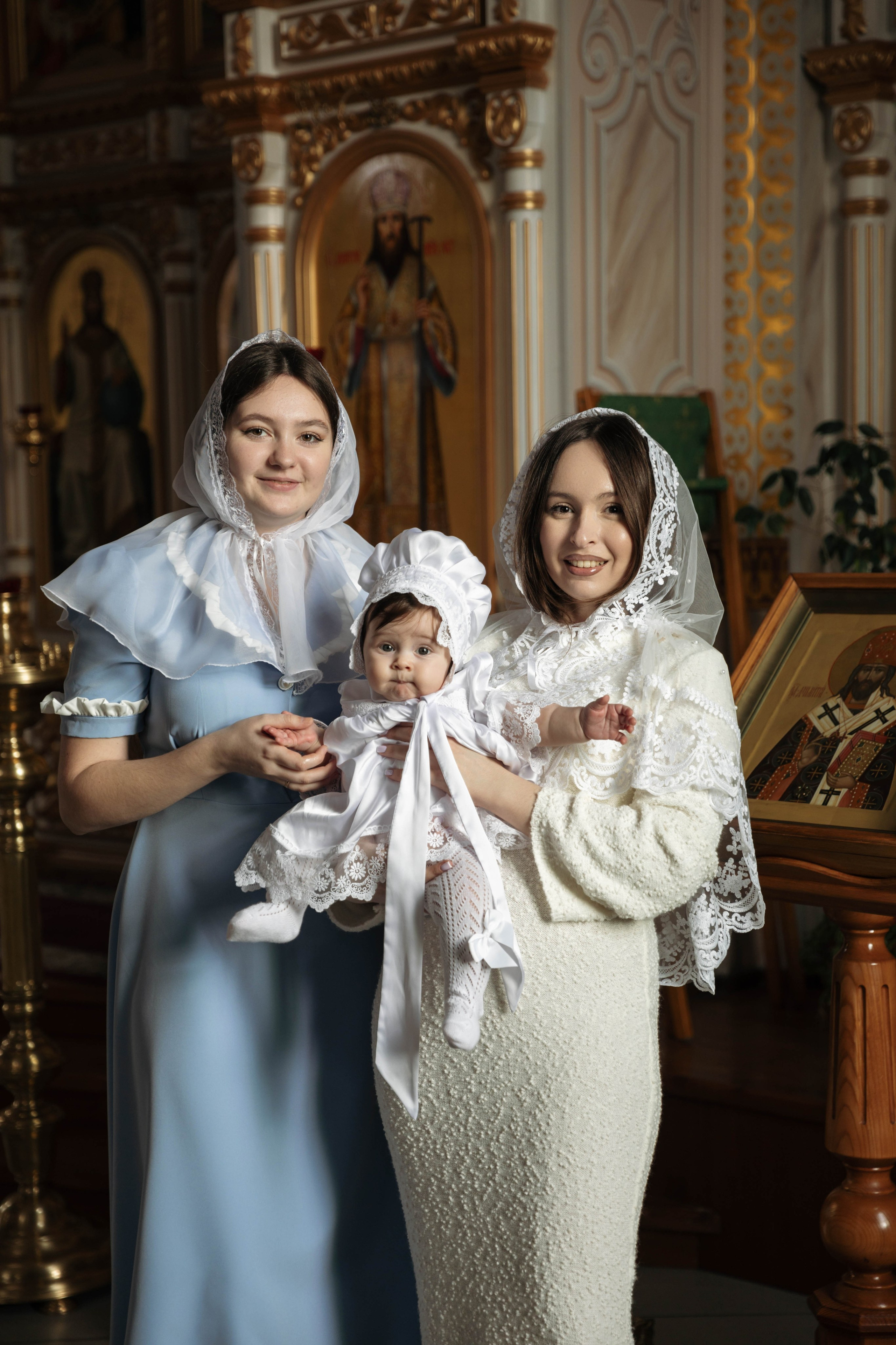 Таинство Крещения Есении. Фотограф Сальск Катерина